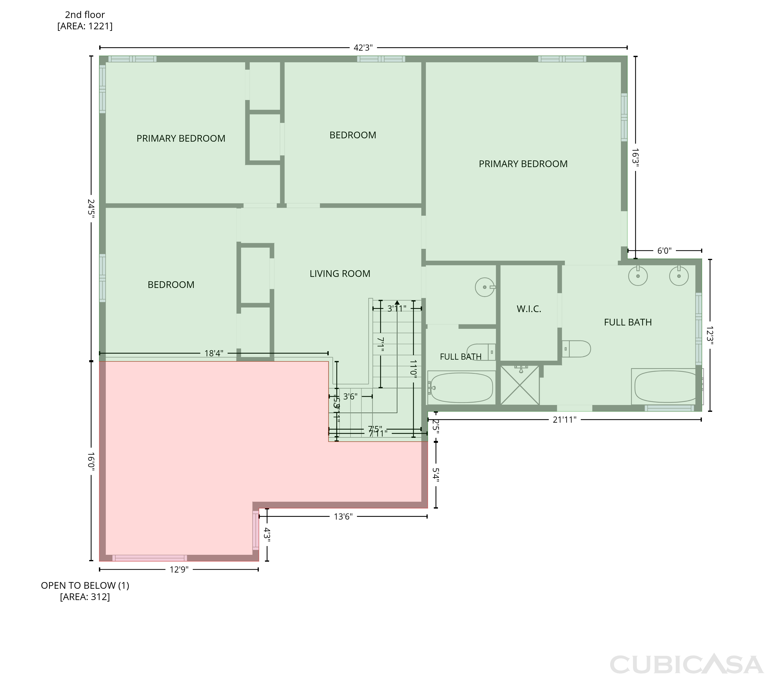 Second Floor of 608 Amanda Dr, Matthews, NC