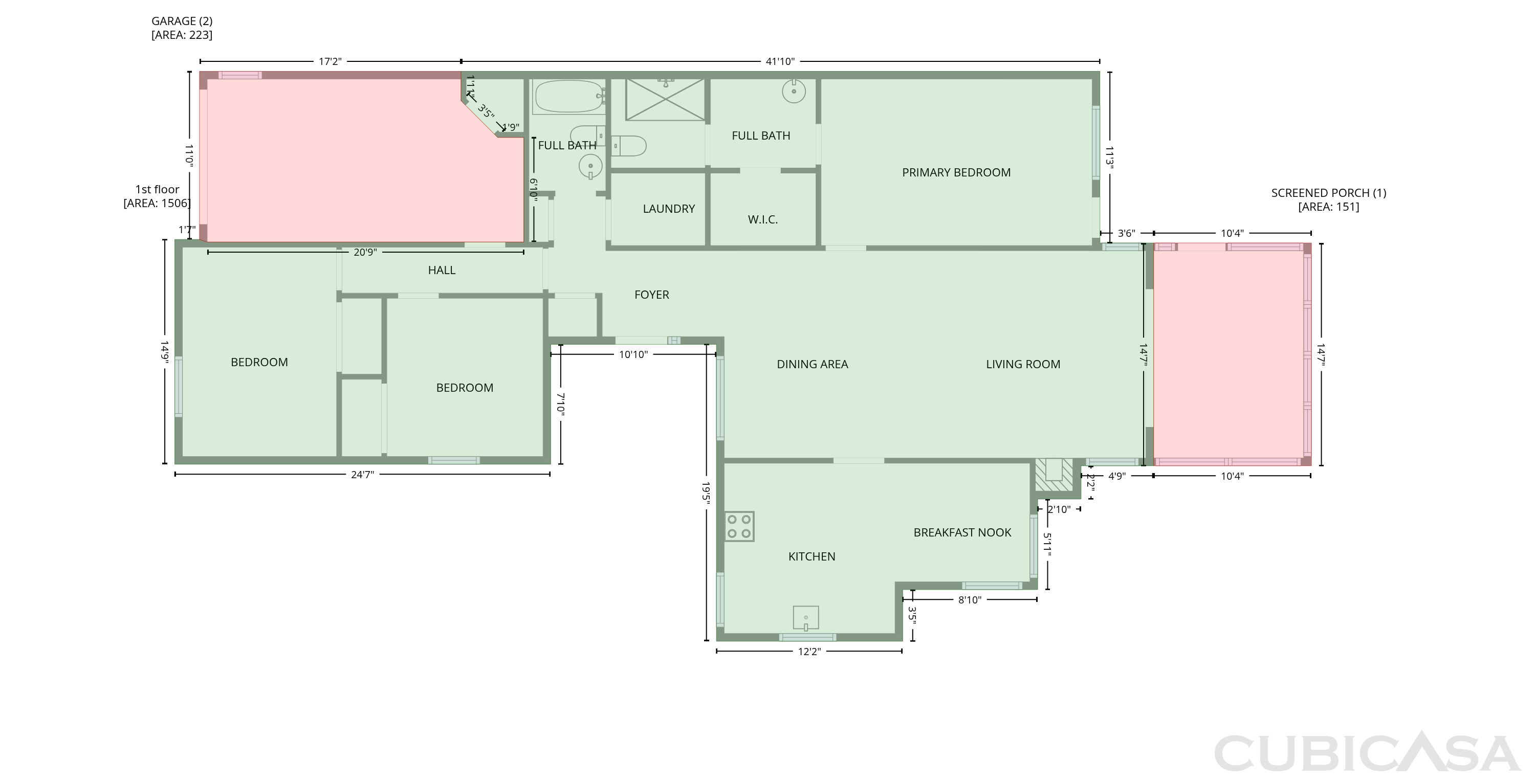 Main Floor of 68 Arbor Trce, Charleston, SC