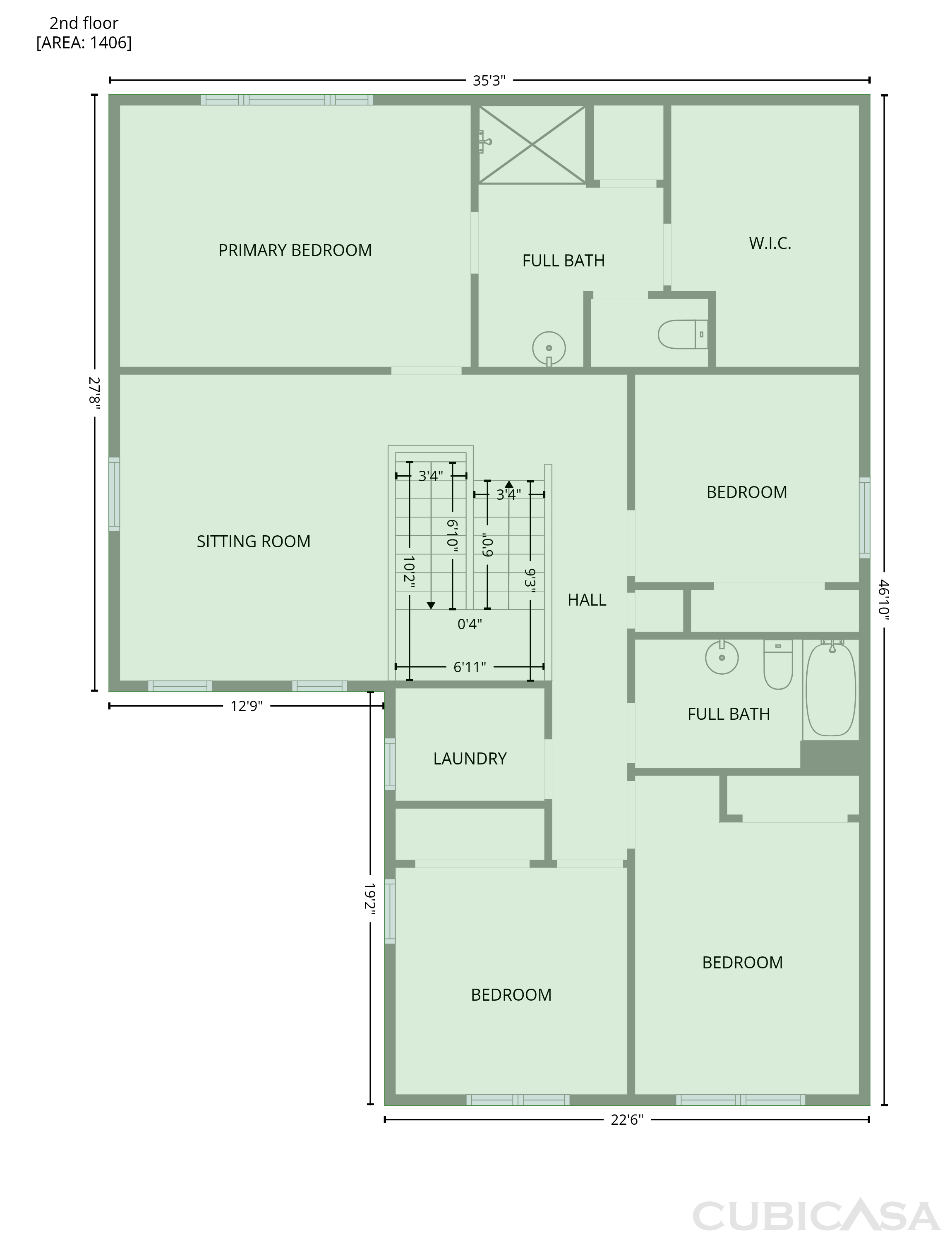 Second Floor of 1099 E Sourwood Dr, Gilbert, AZ