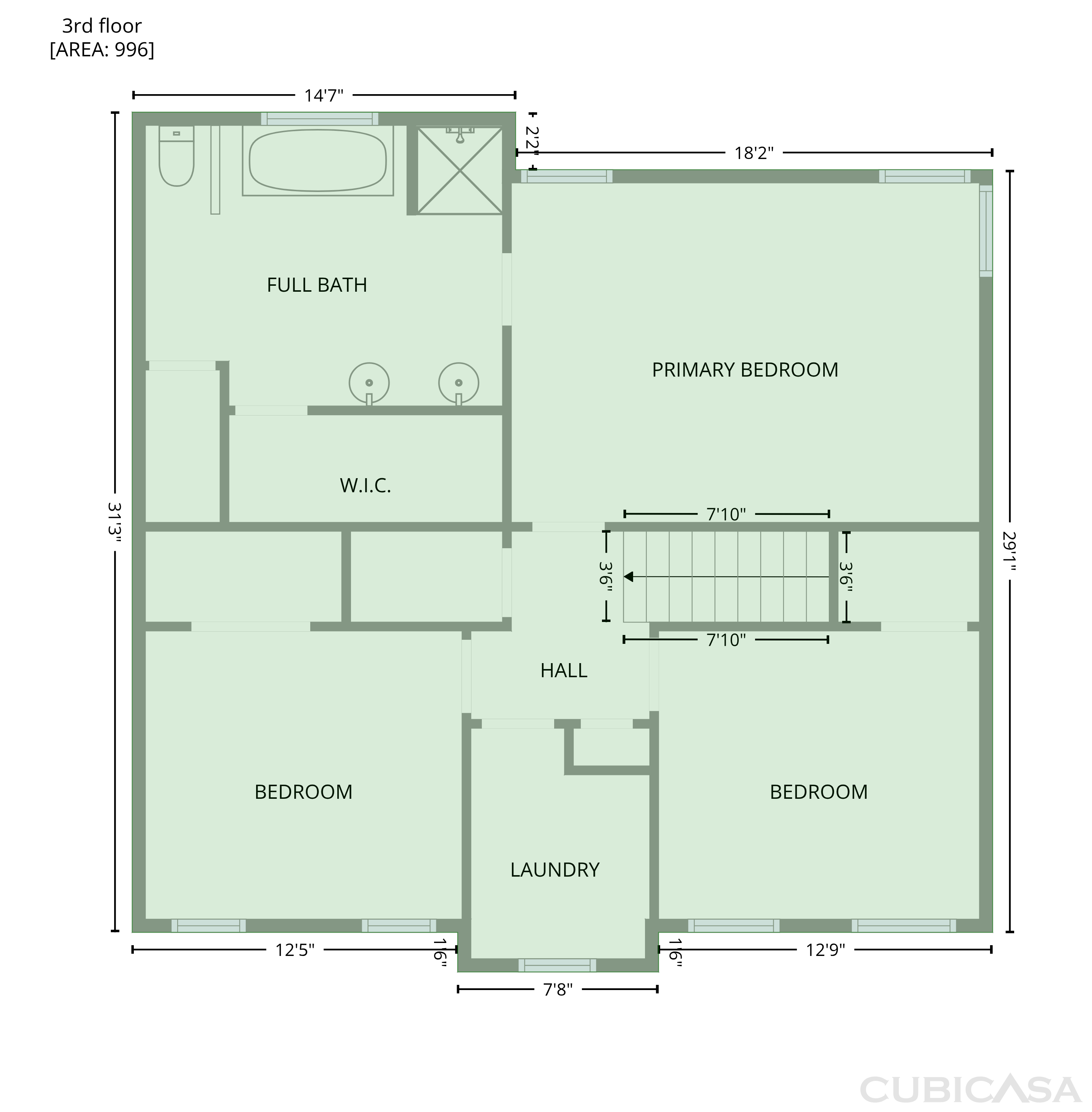 Third Floor of 2684 High Point Ct, Loganville, GA