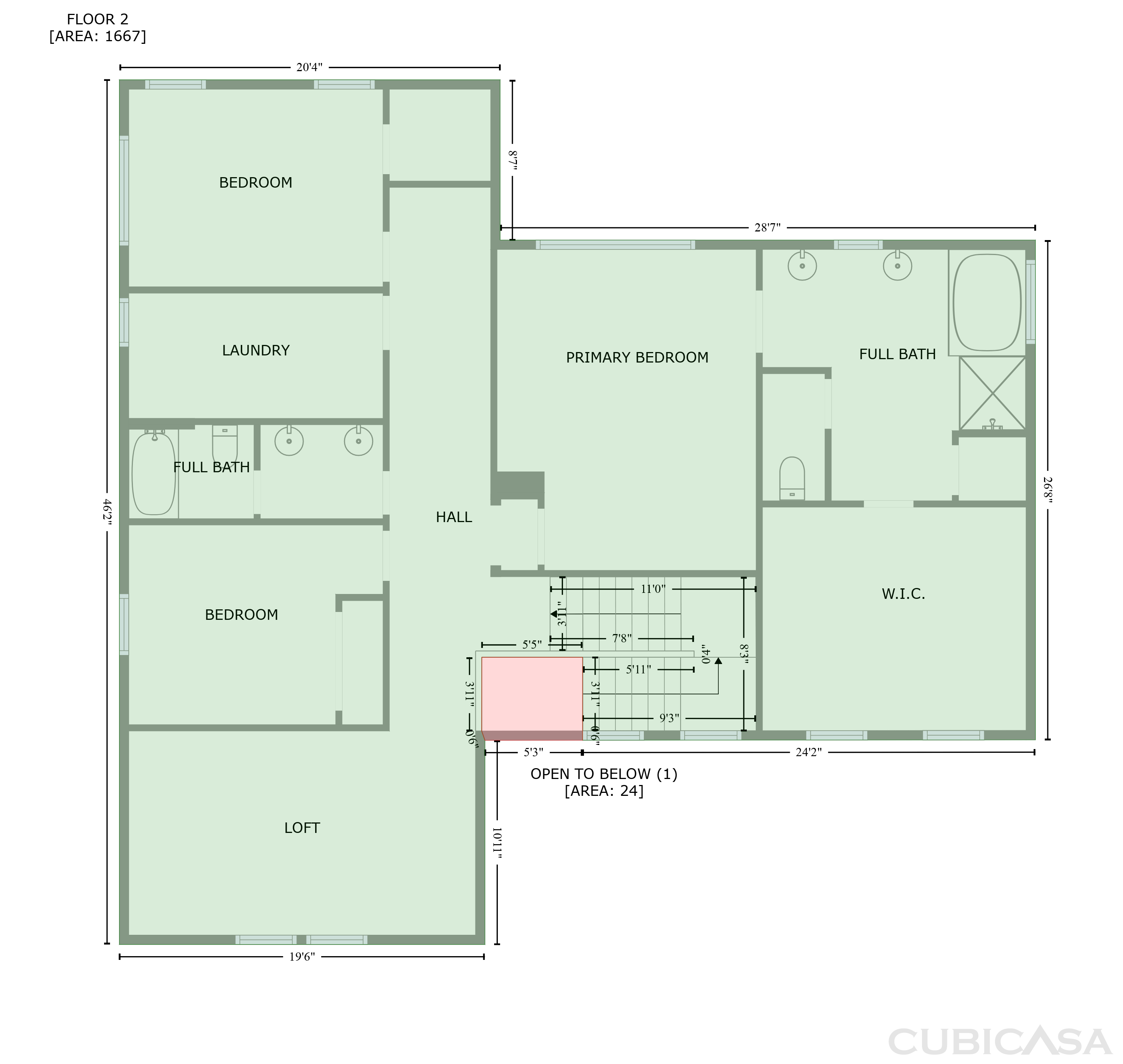 Second Floor of 692 Atherton Way, Plumas Lake, CA