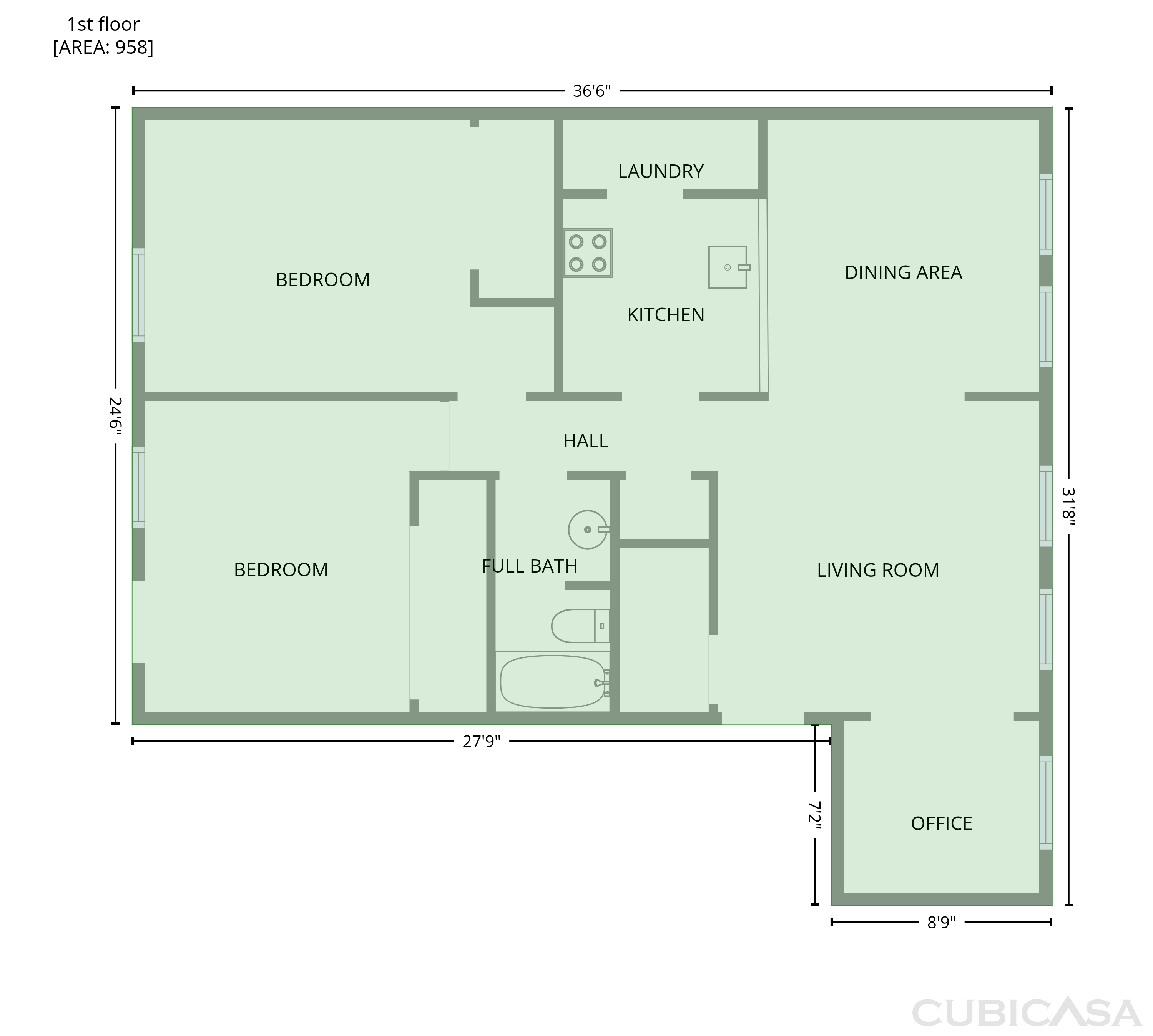 Second Floor of 2320 Rutger St, Saint Louis, MO