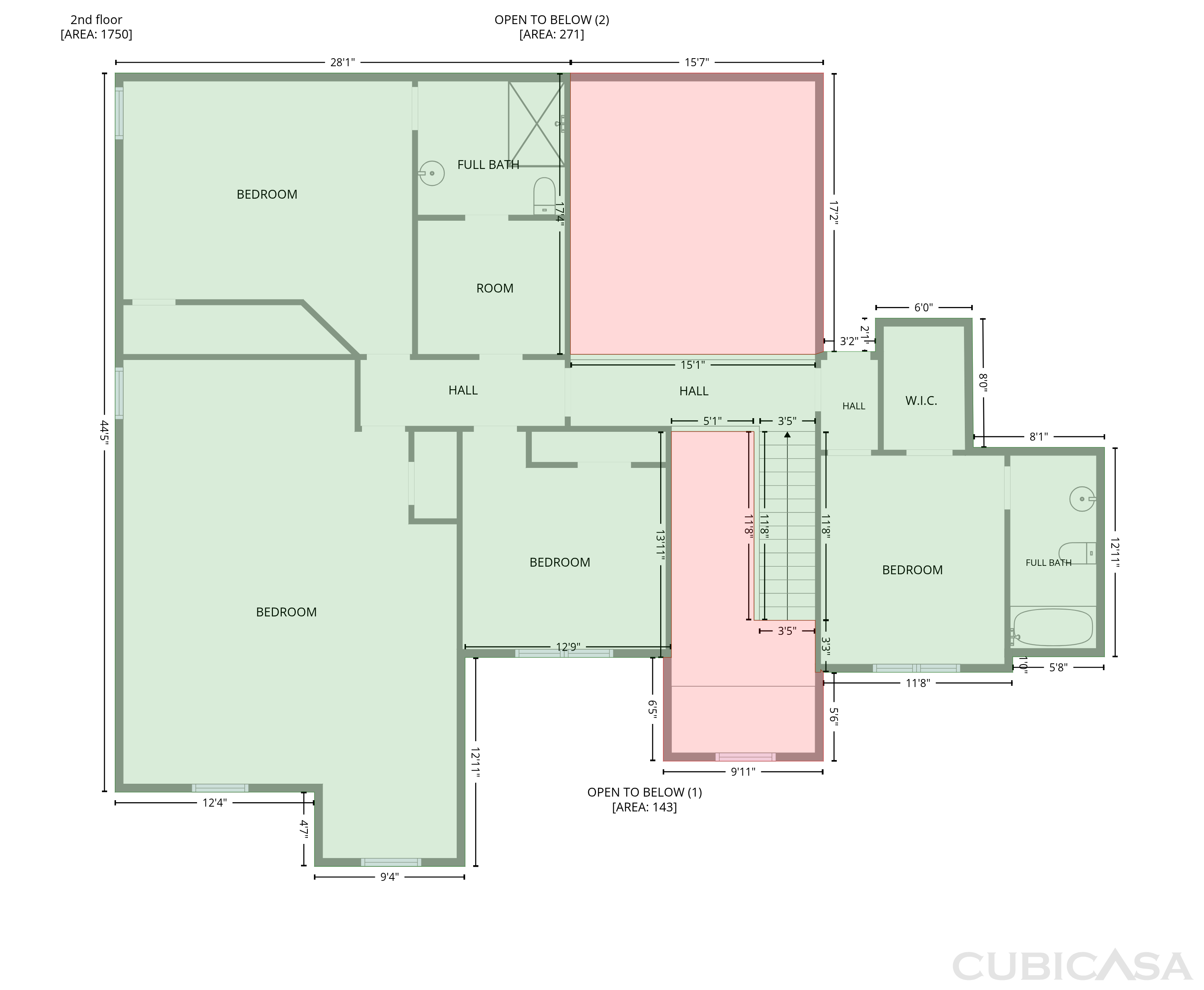Second Floor of 35 Fourwood Dr, Covington, GA
