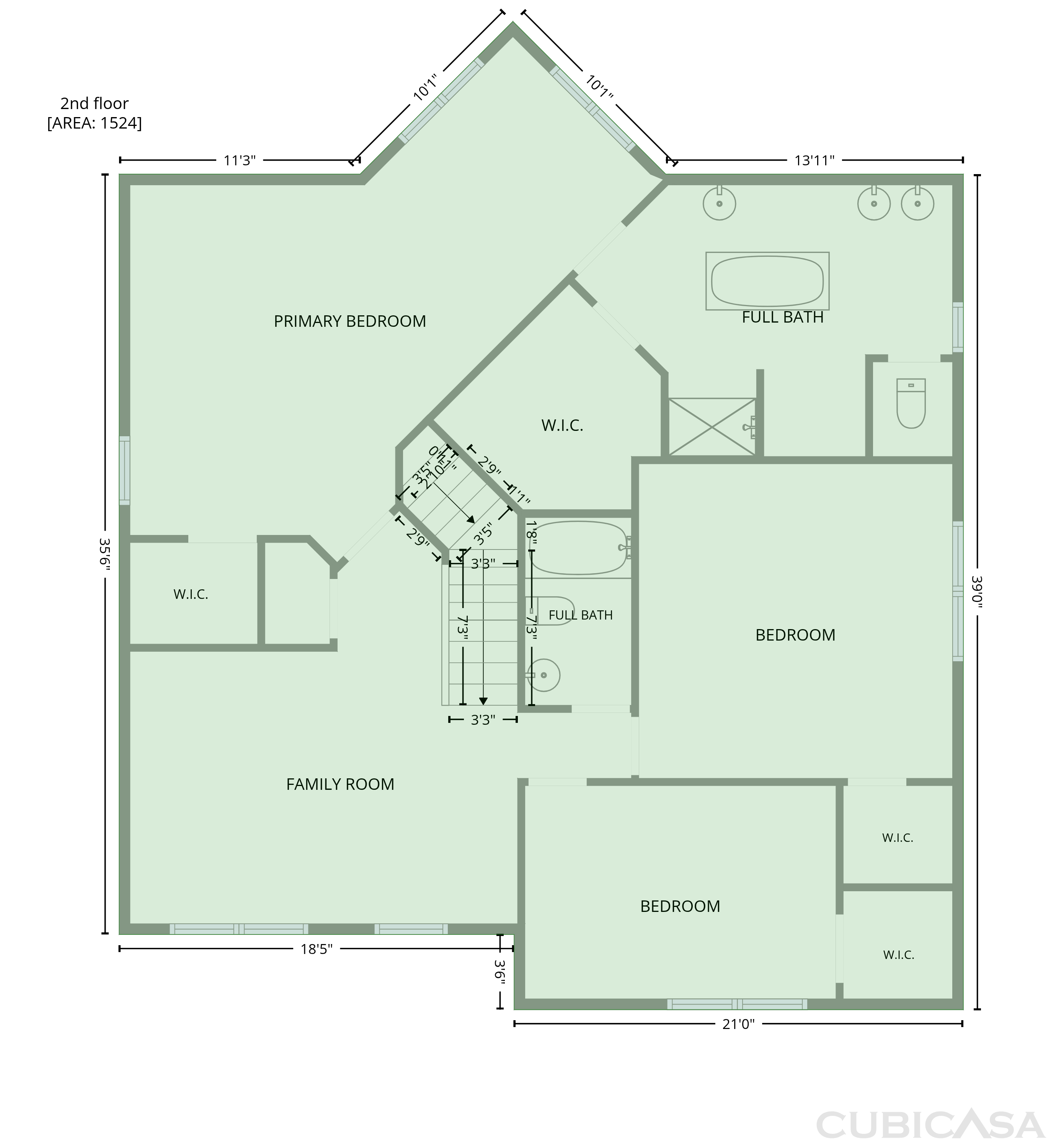 Second Floor of 3933 Grizzly Hills Cir, Fort Worth, TX