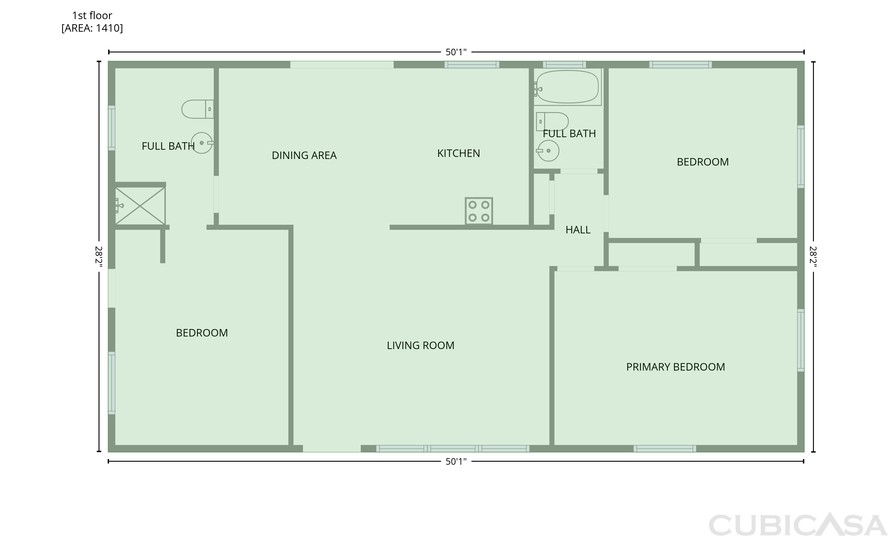 Main Floor of 767 Rolling Hill Dr, Sebastian, FL