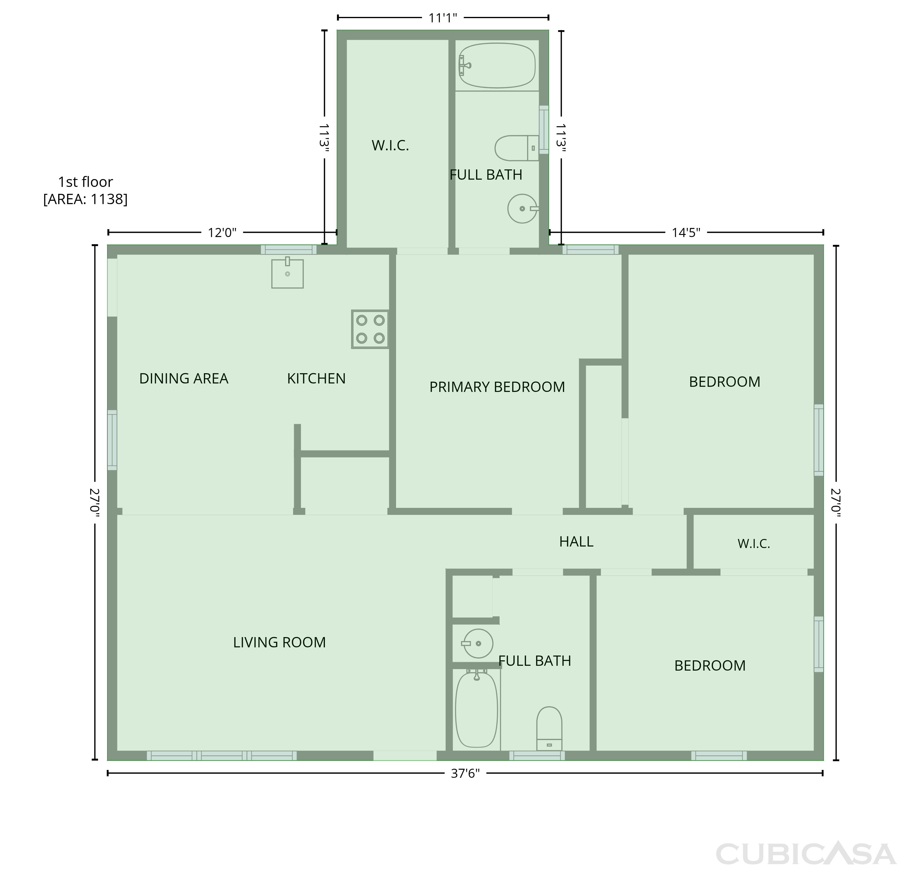 Main Floor of 915 Kenham Pl, Lenoir, NC