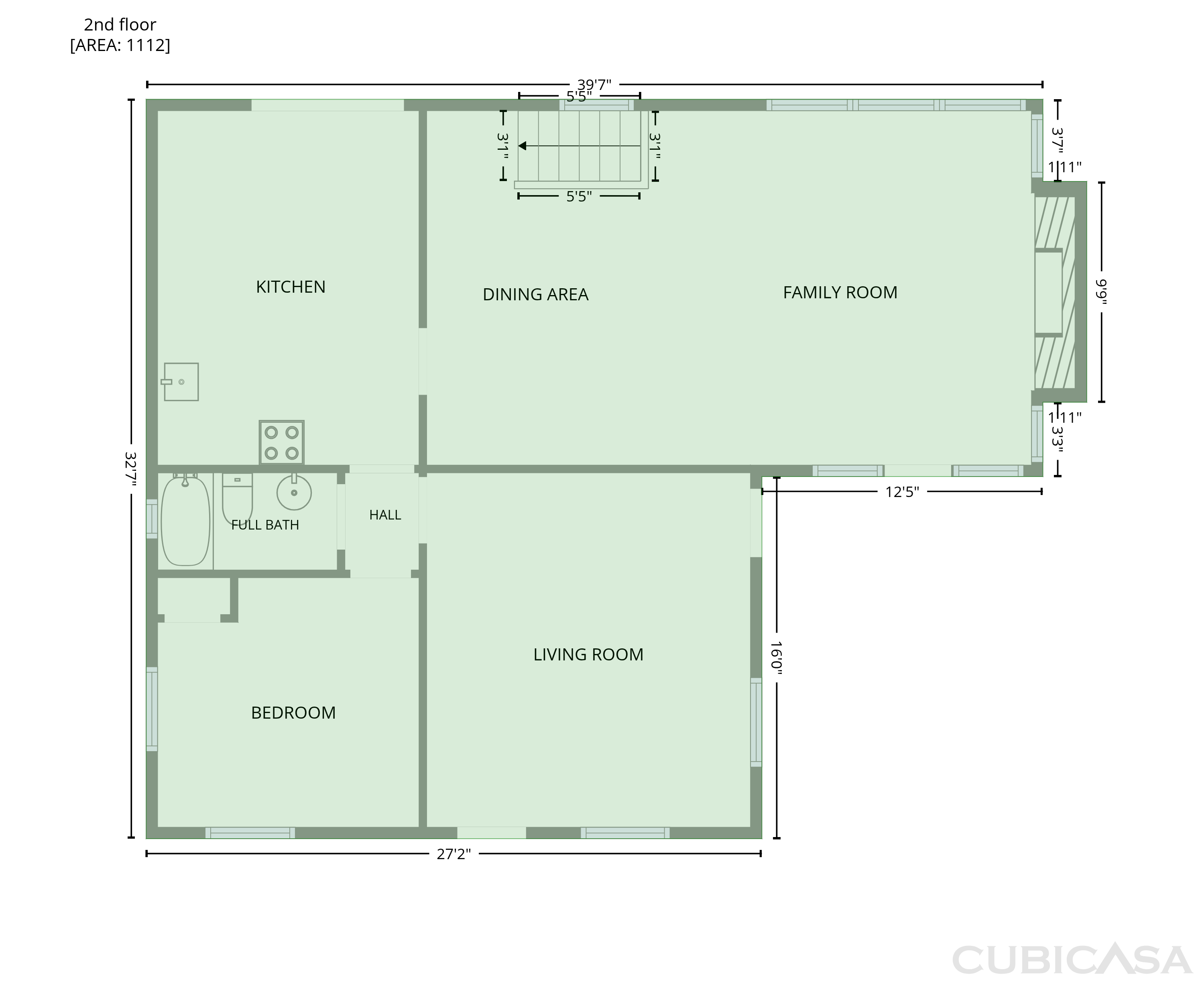 Second Floor of 3609 Poplar Ln, Adamsville, AL