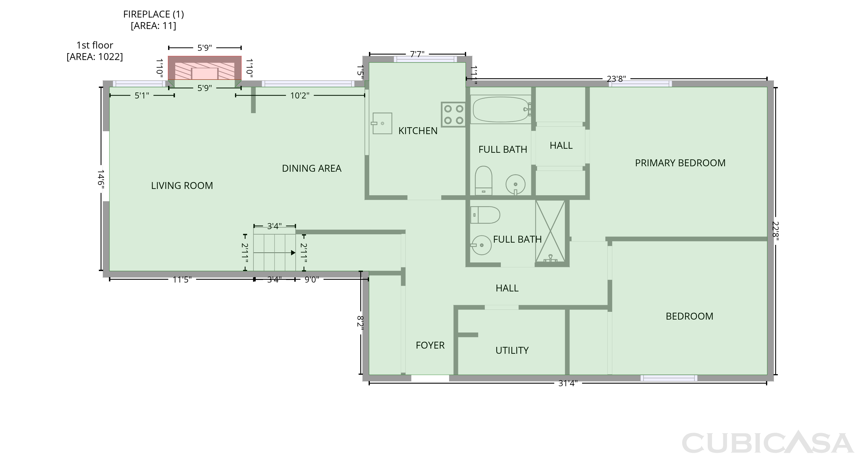 Main Floor of 8033 145th Ave NE, Redmond, WA