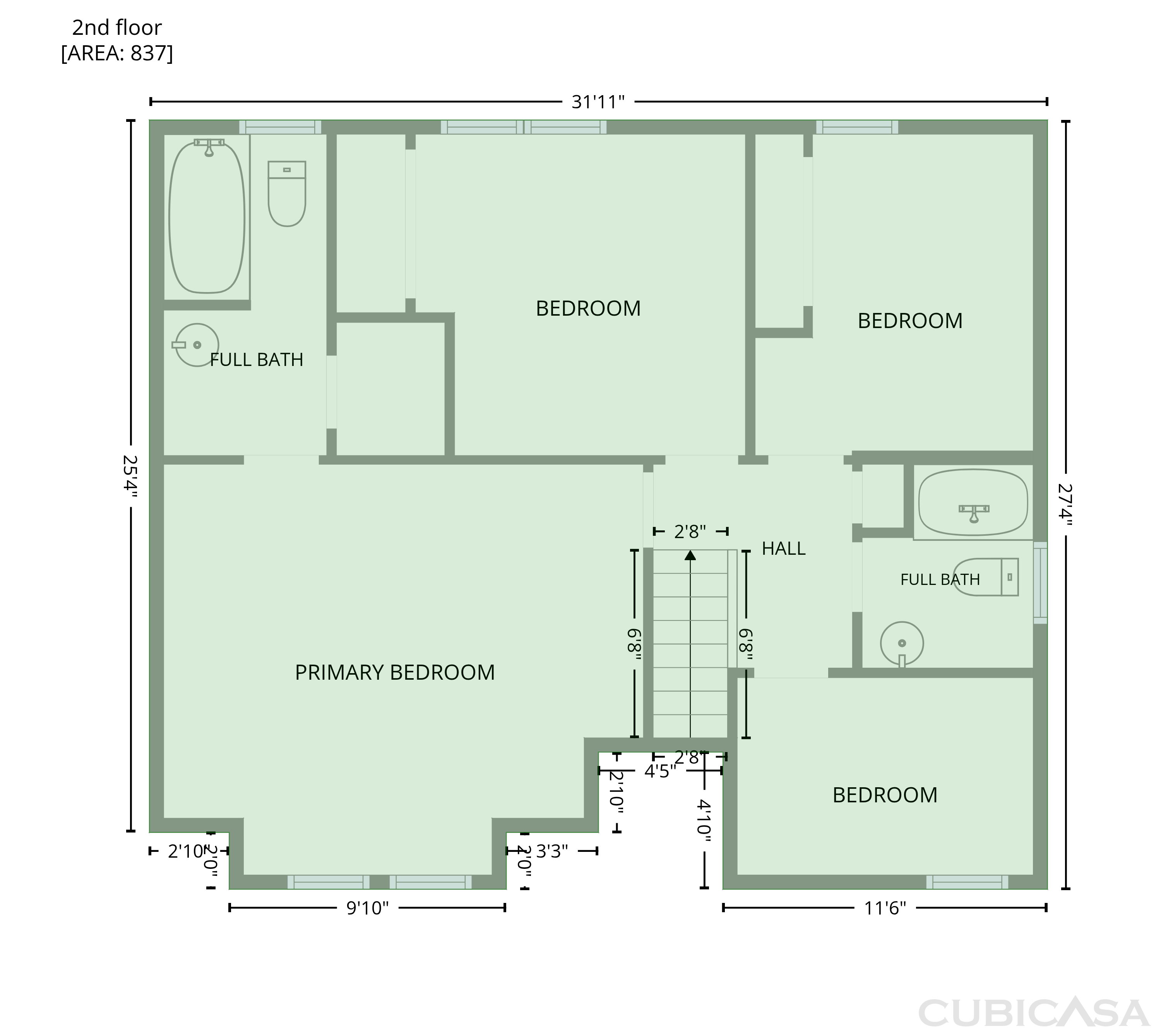 Second Floor of 7423 Ebbert Dr SE, Port Orchard, WA