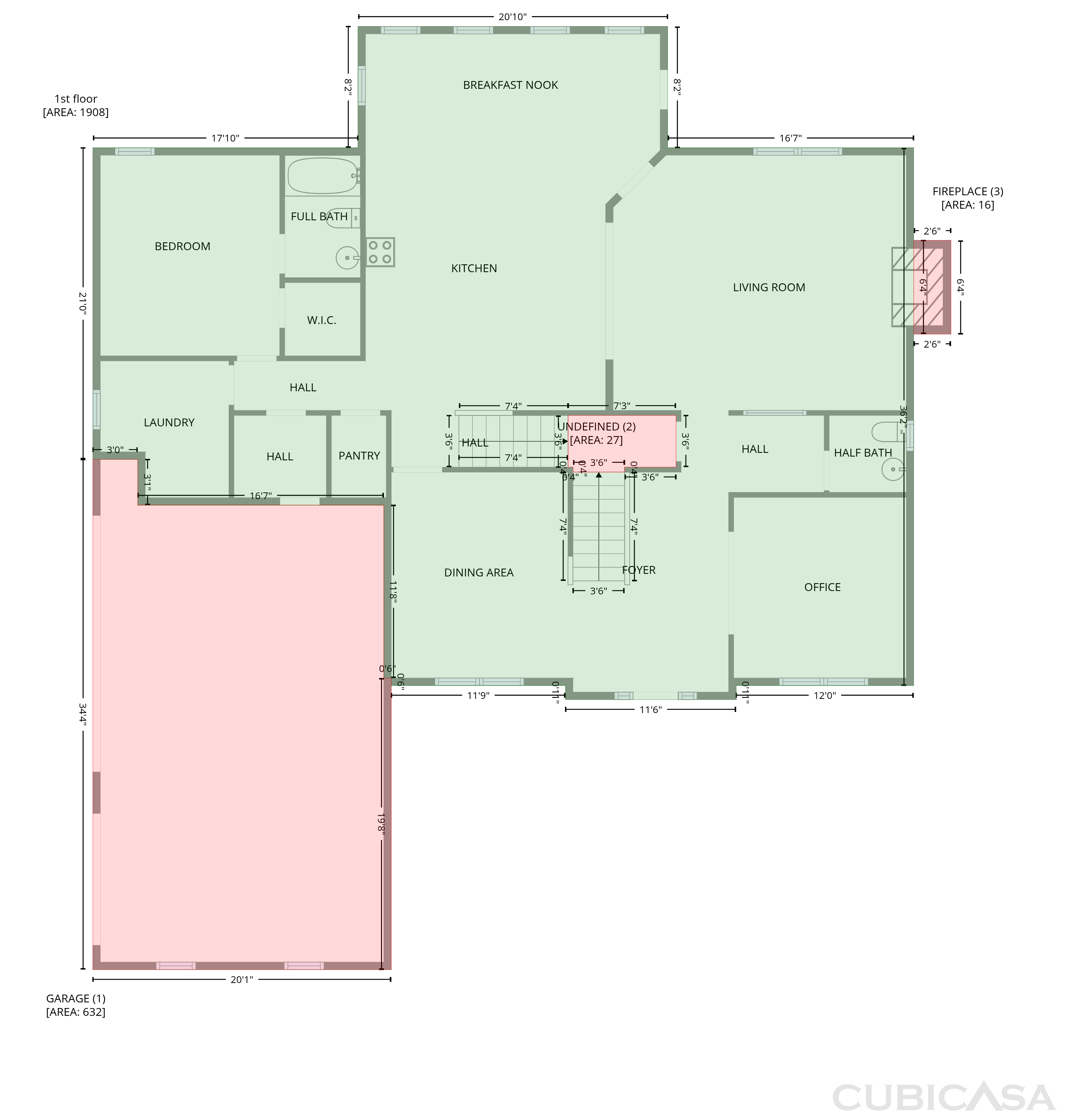 Main Floor of 2144 Airline Rd, McDonough, GA