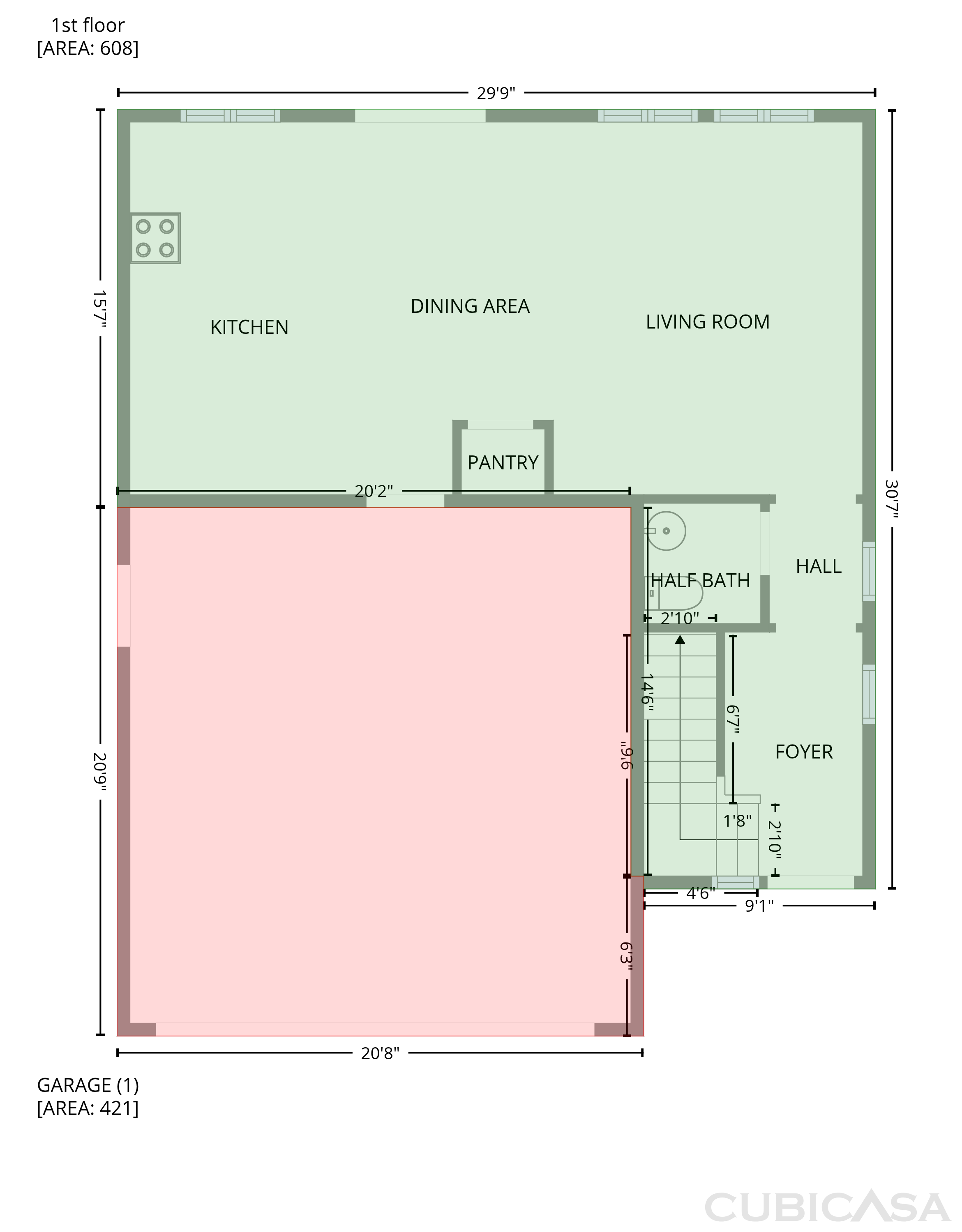 Main Floor of 8224 Kossum Way, Elk Grove, CA