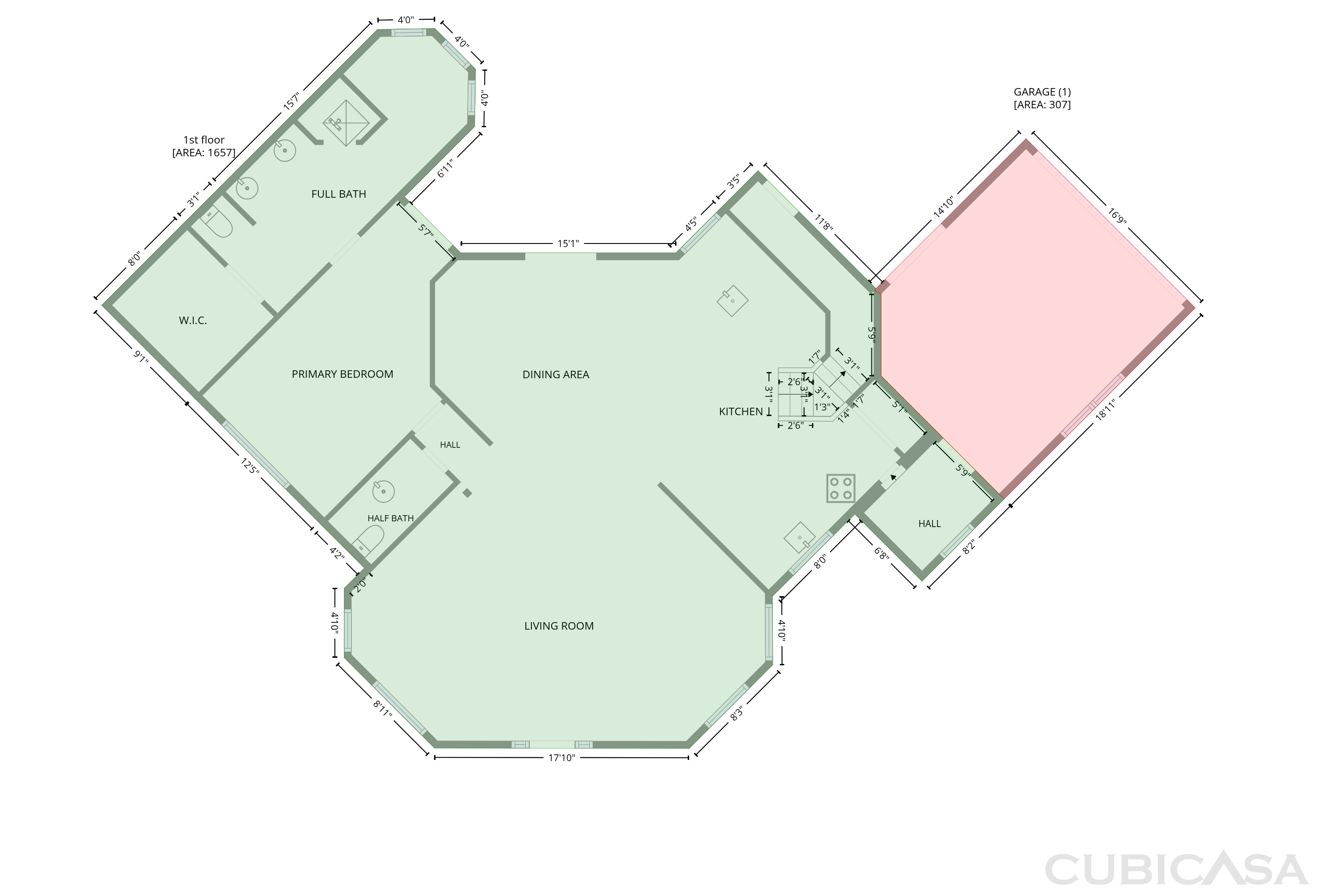 Main Floor of 4335 SE 8th St, Ocala, FL