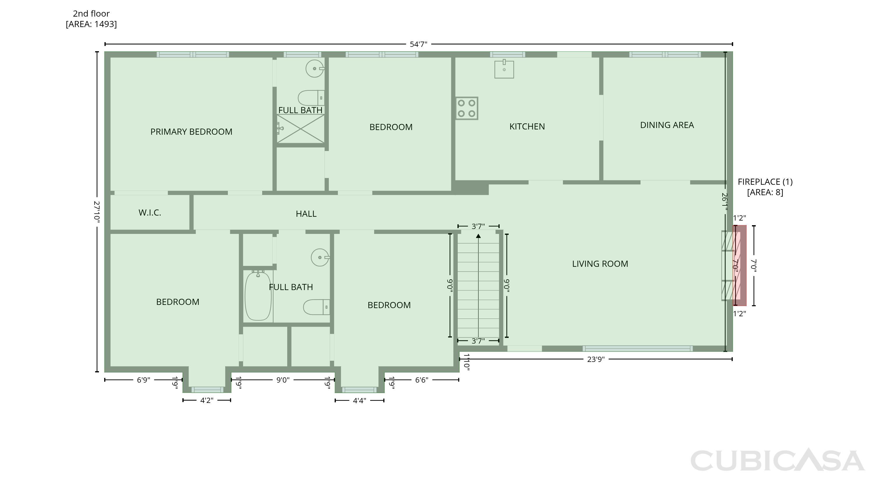 Second Floor of 6742 Kellogg Dr, Acworth, GA