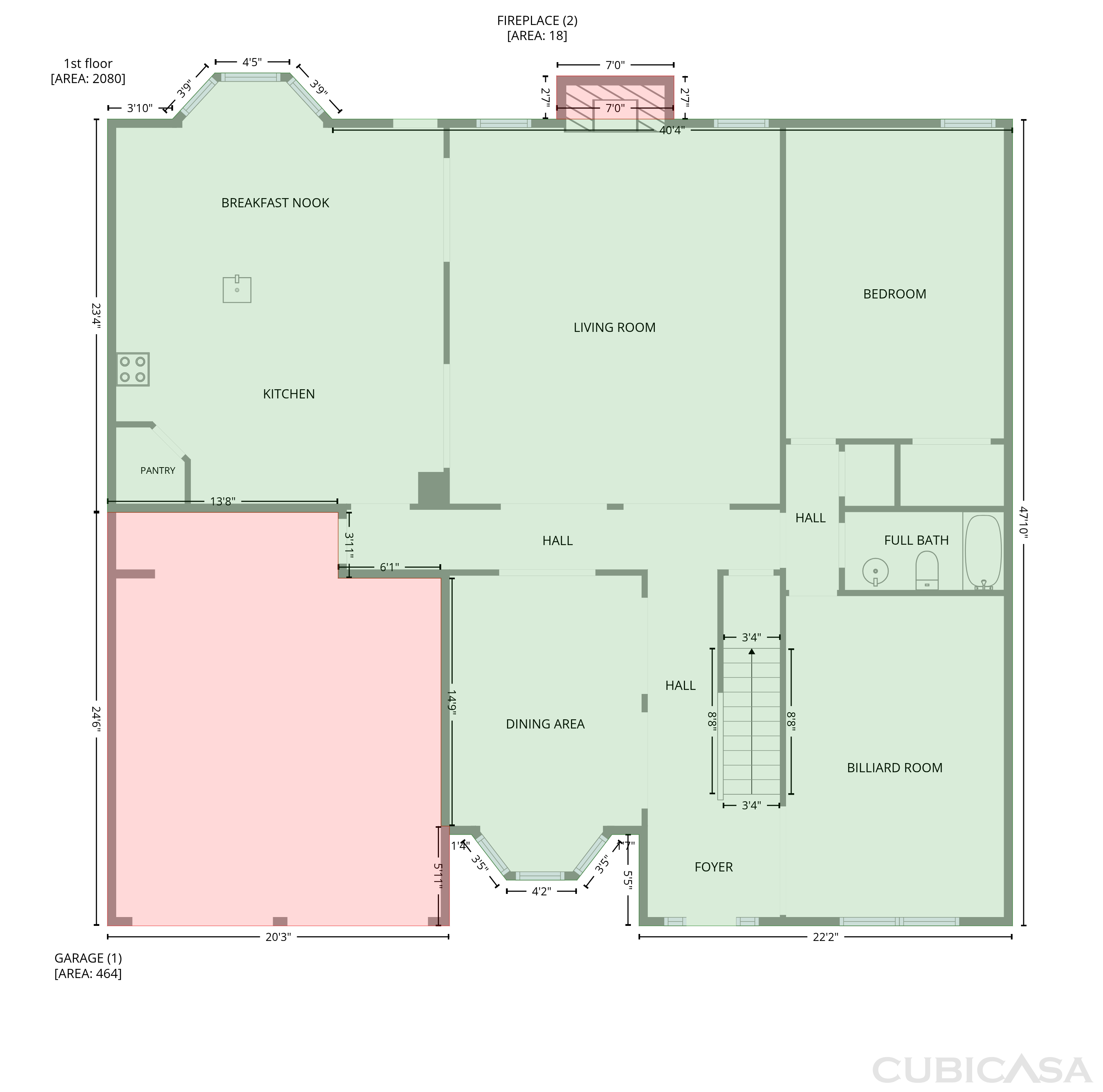 Main Floor of 2432 Sunflower Dr, Evans, GA
