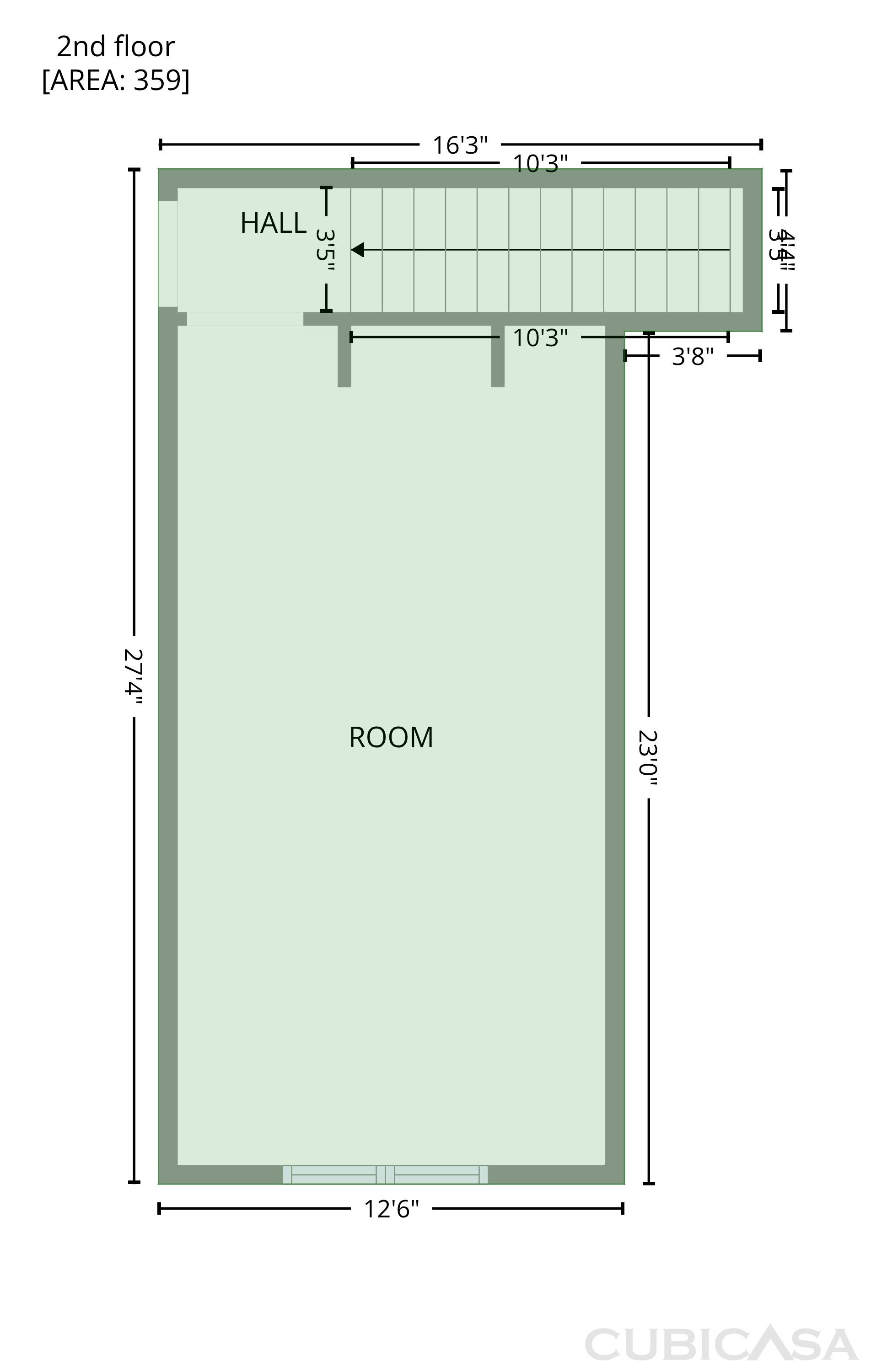 Second Floor of 580 Pointe Of Oaks Rd, Summerville, SC