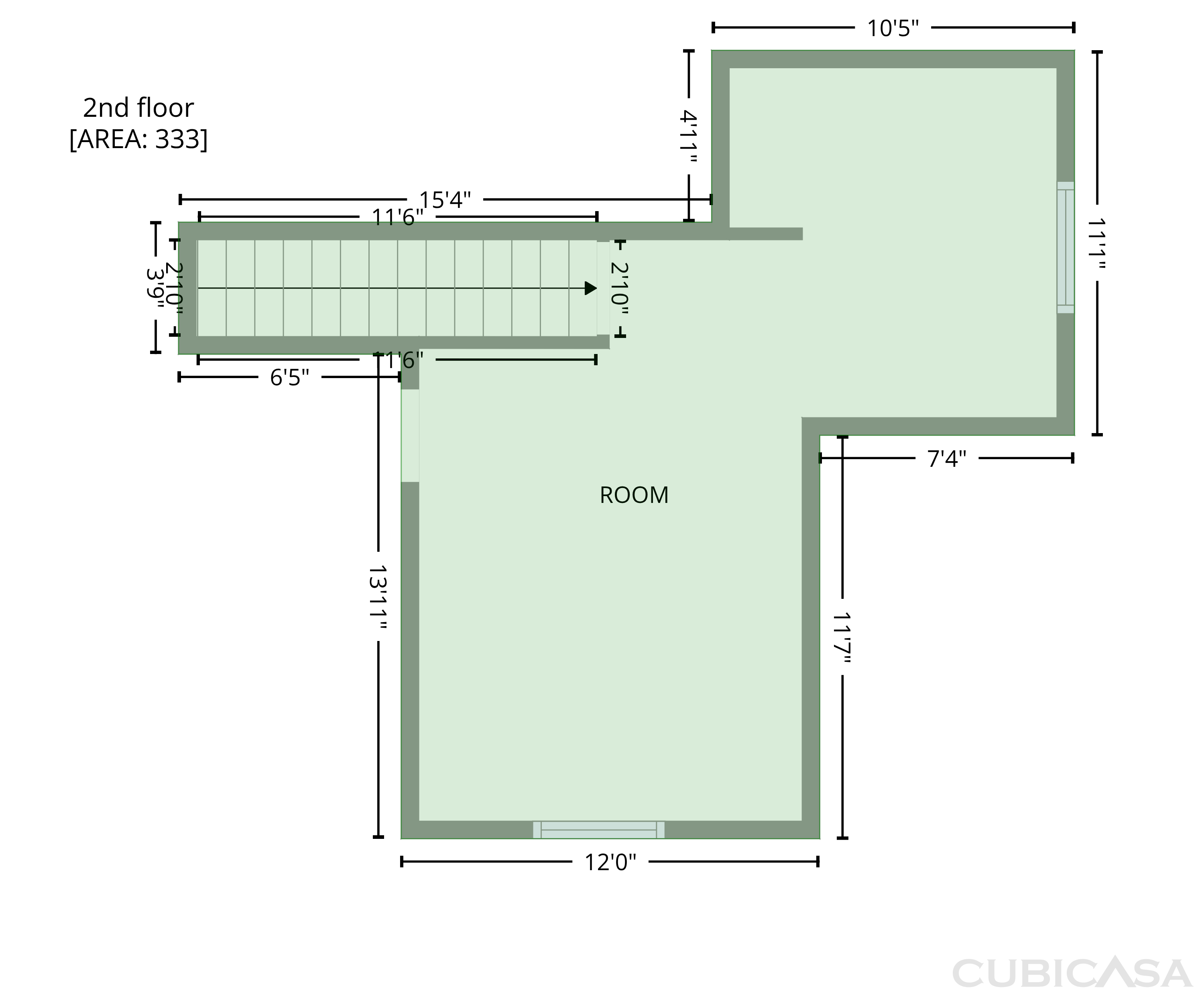Second Floor of 567 Deadwood Trl, Locust Grove, GA