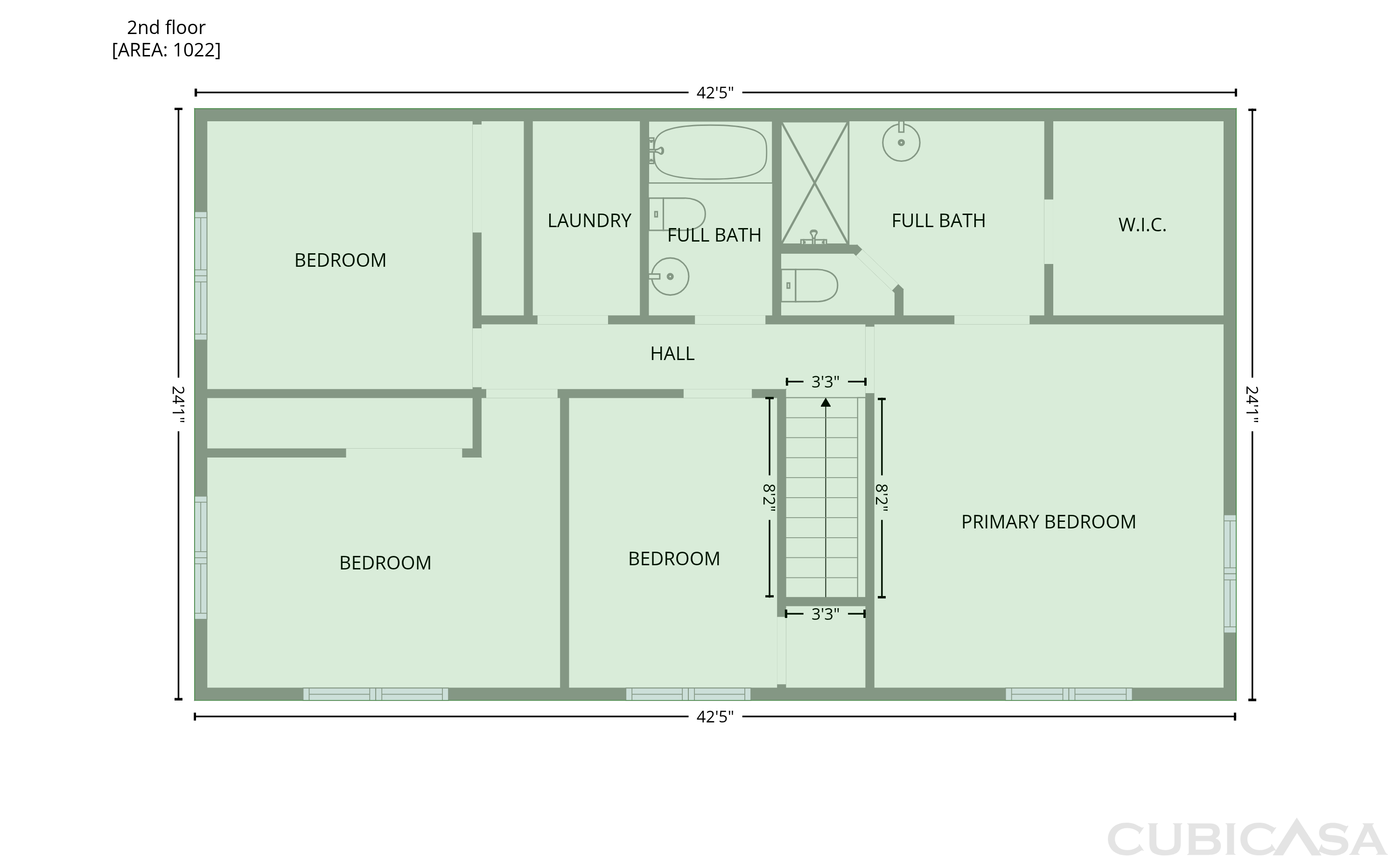 Upper level