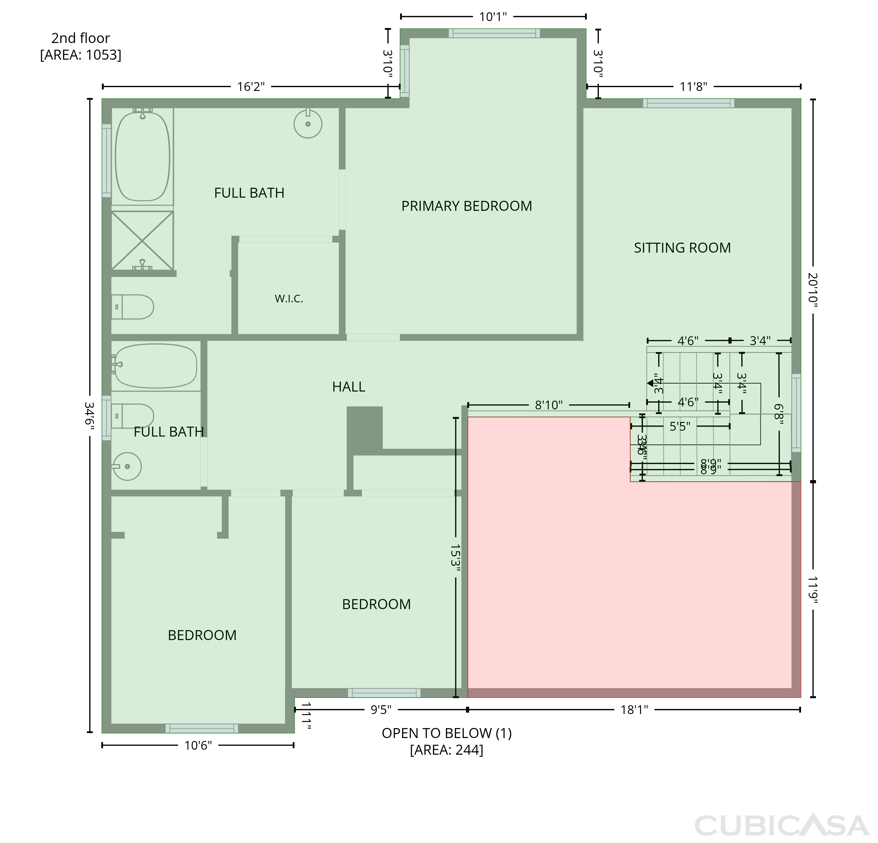 Second Floor of 2371 W Via Bello Dr, Rialto, CA