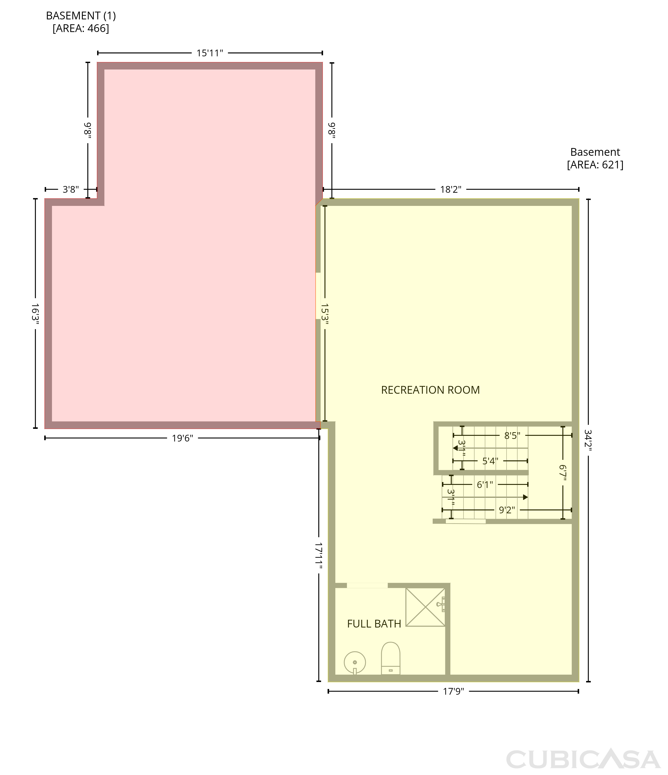 Main Floor of 628 Reunion Ln, Greenwood, IN