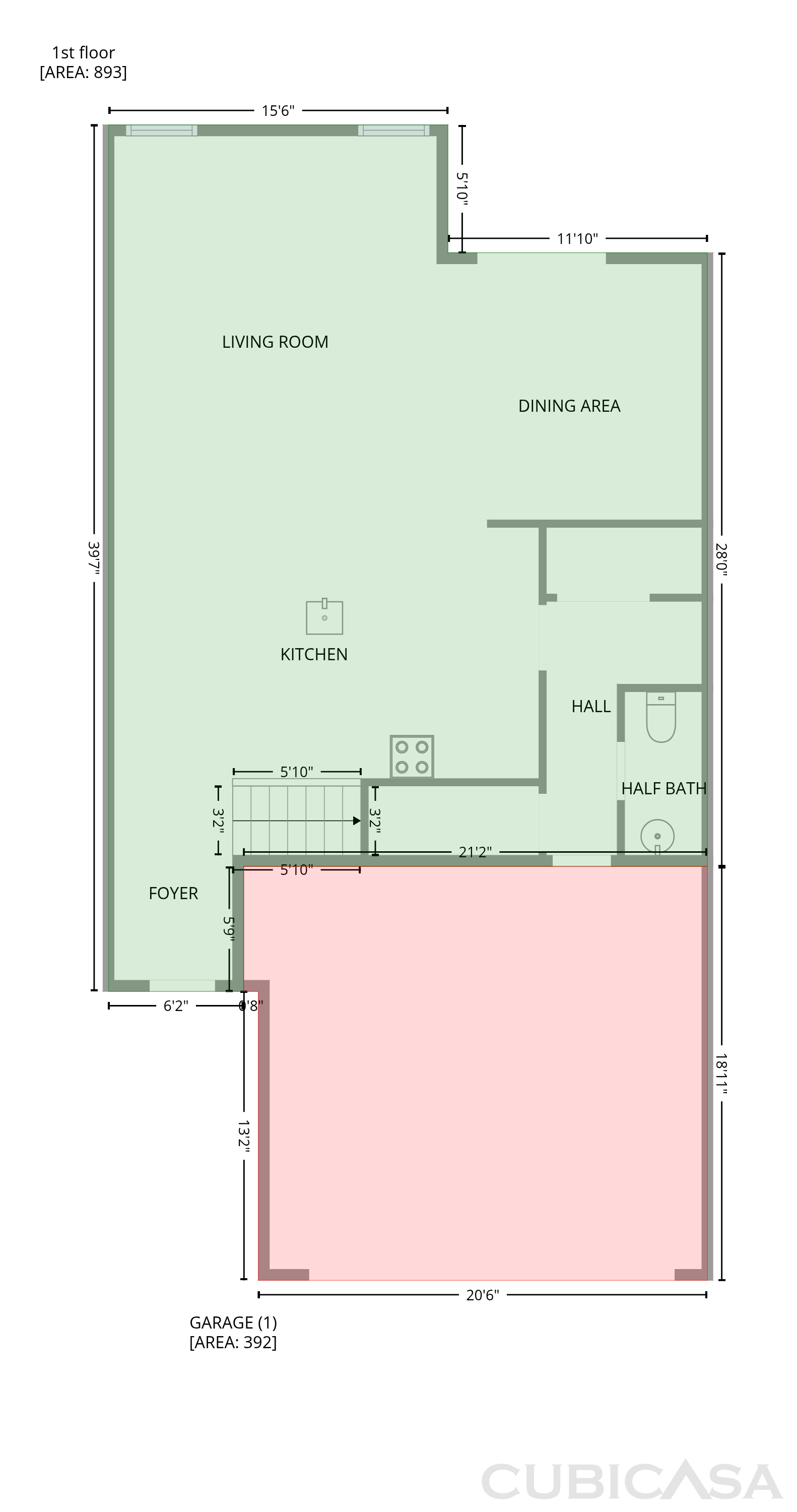 Main Floor of 9443 Gulf Shore Ter, Parrish, FL