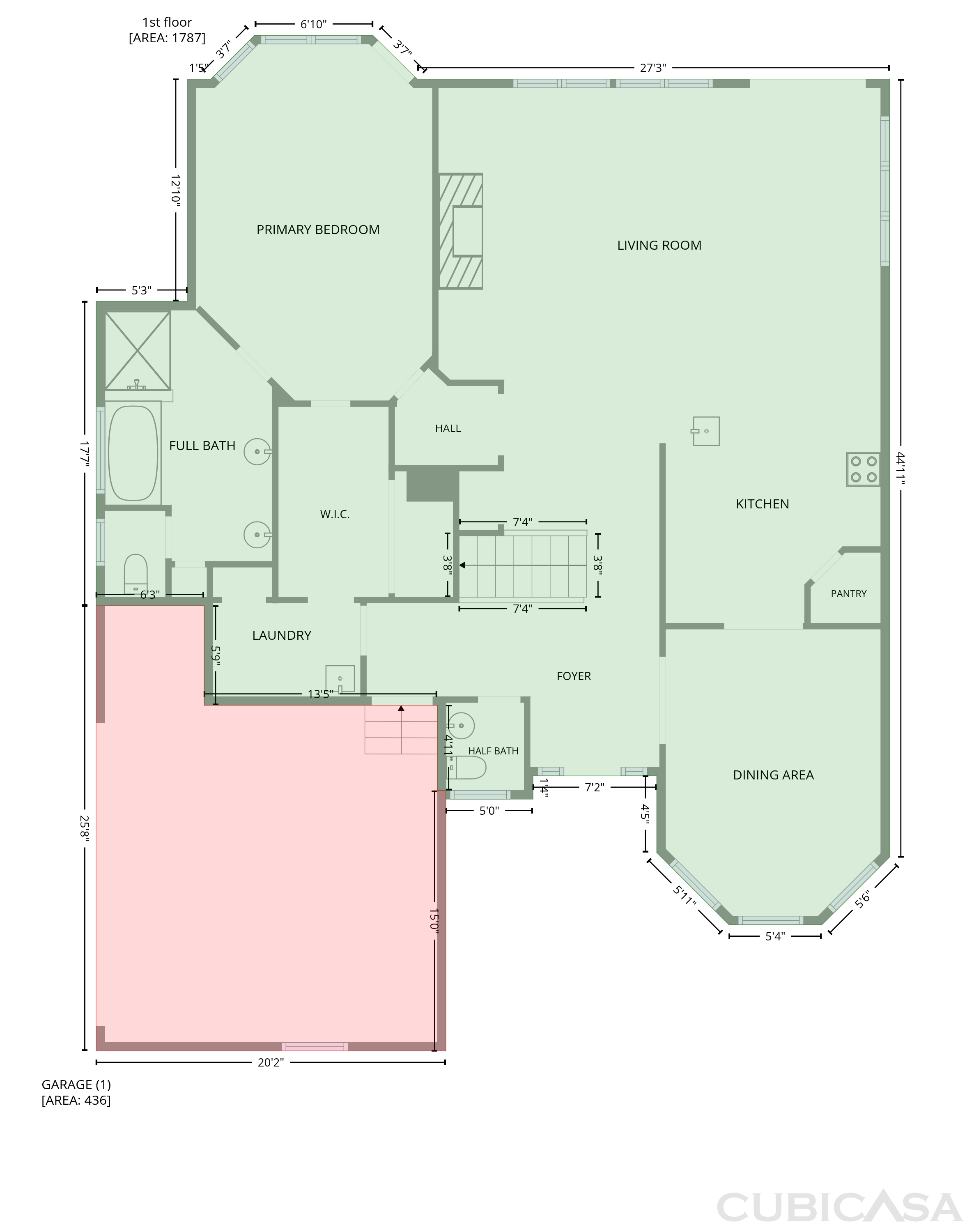 Main Floor of 9721 Arlington Oaks Dr, Charlotte, NC