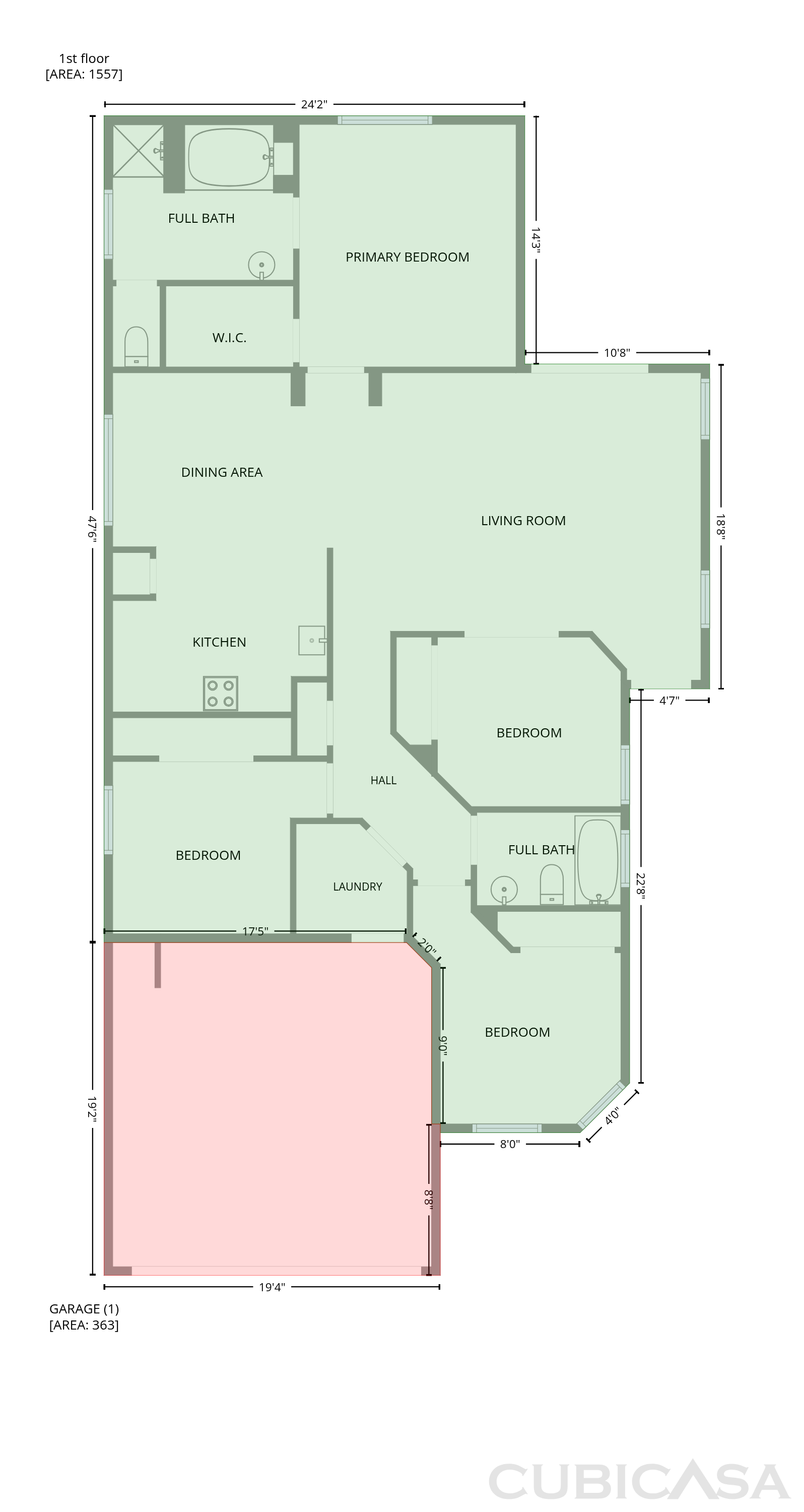 Main Floor of 7184 S Oakbank Dr, Tucson, AZ