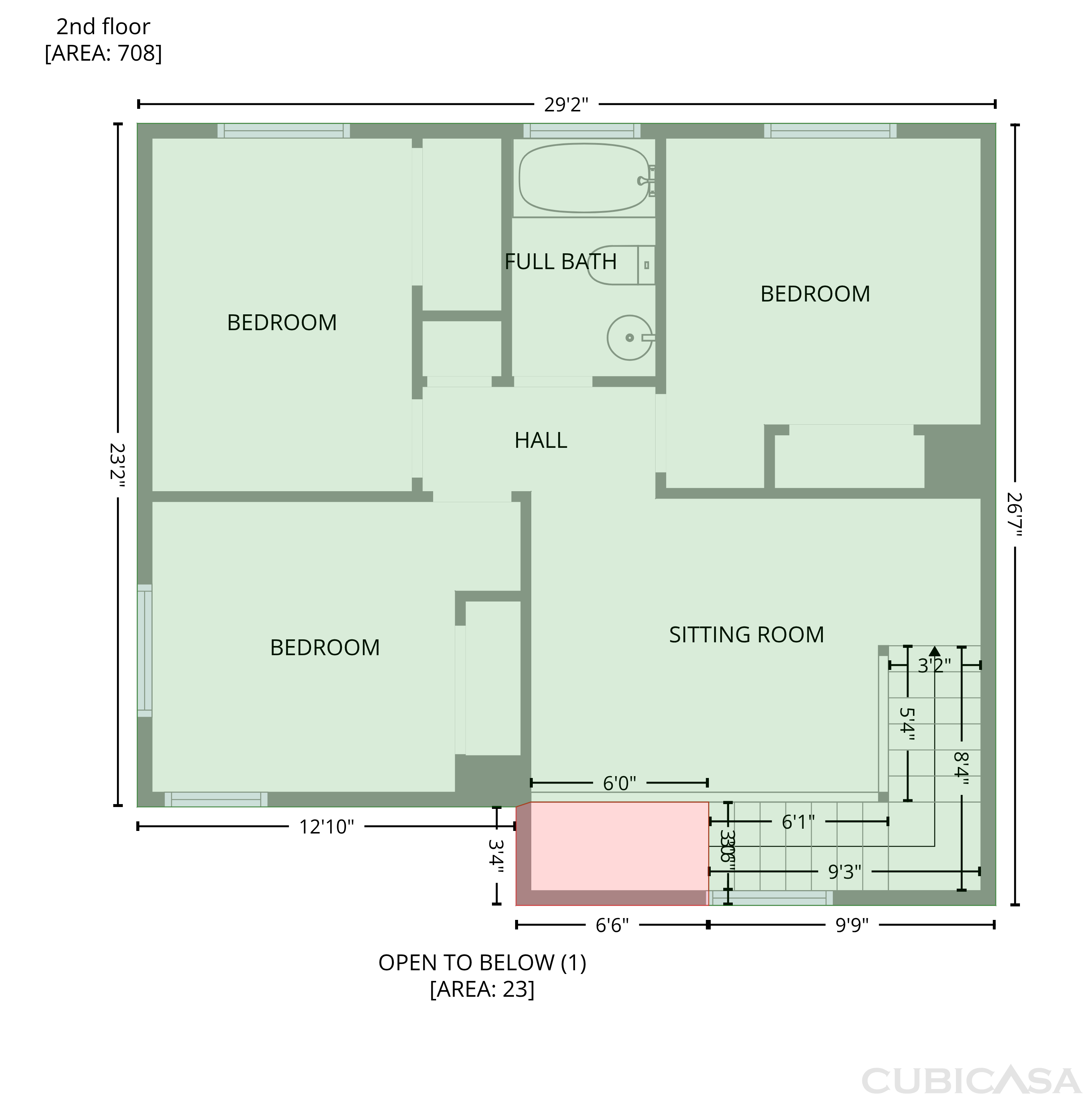 Second Floor of 5810 Vasey Blvd, Austin, TX