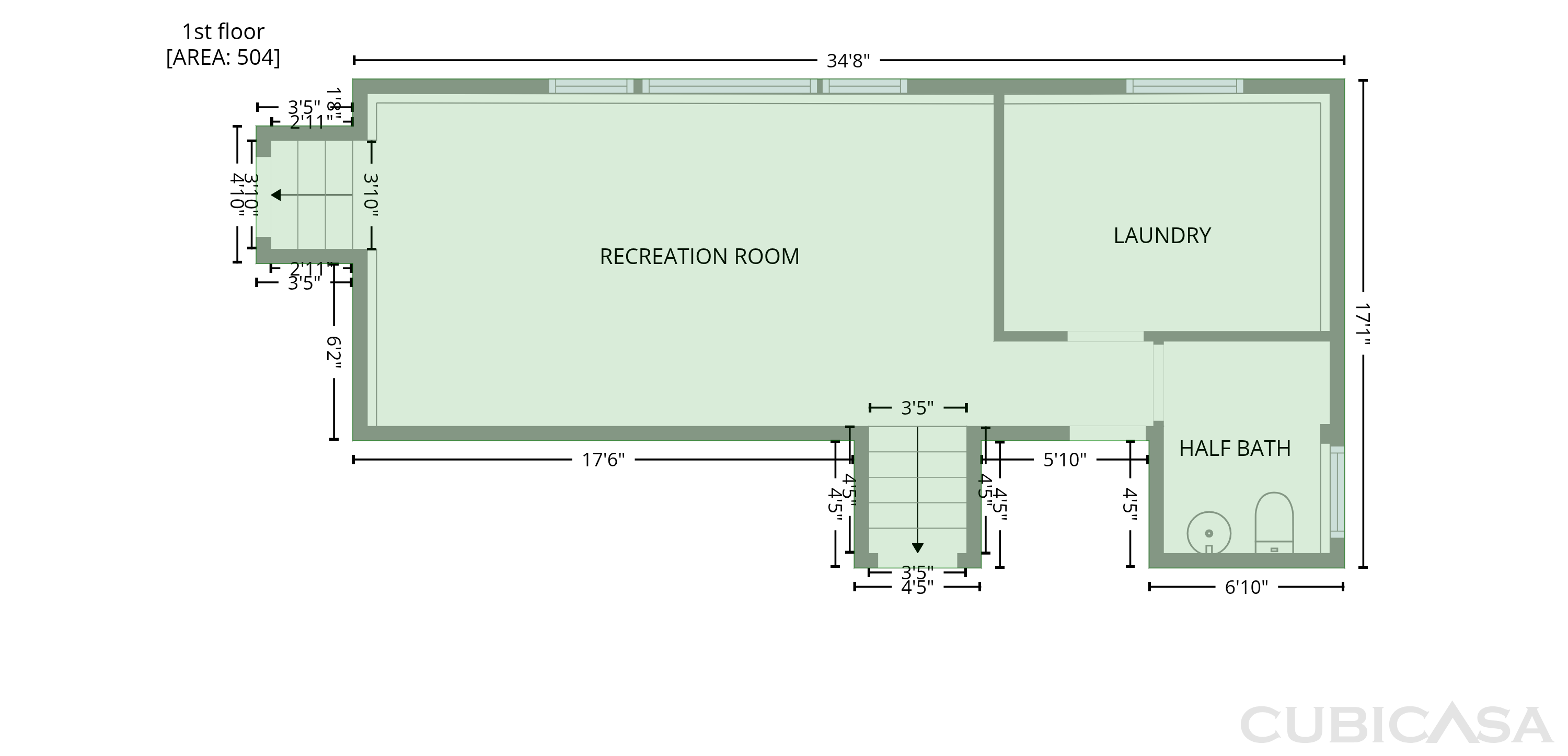 Main Floor of 1175 Country Club Rd, Columbus, OH