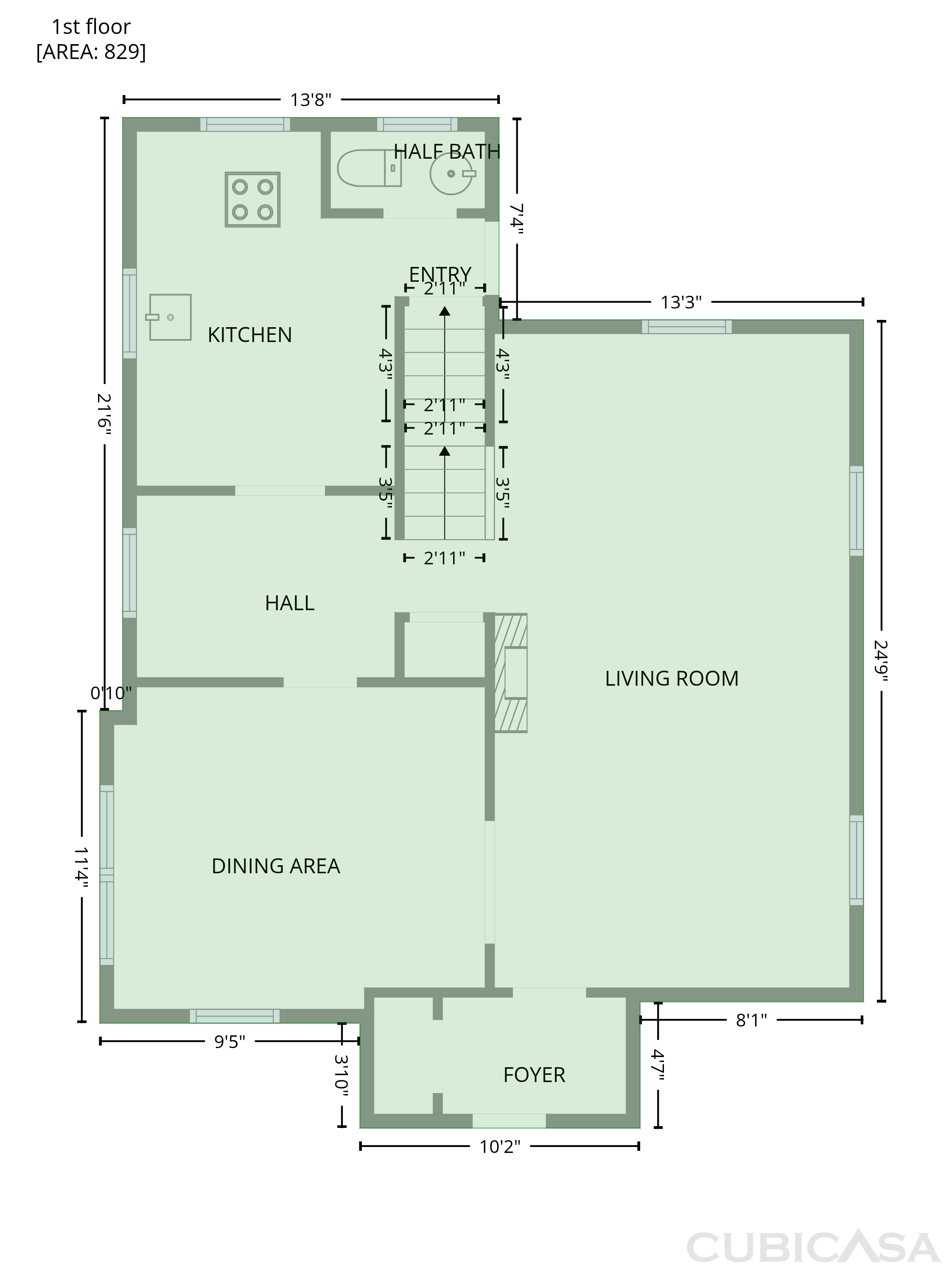 Second Floor of 3652 Douglas Rd, Toledo, OH