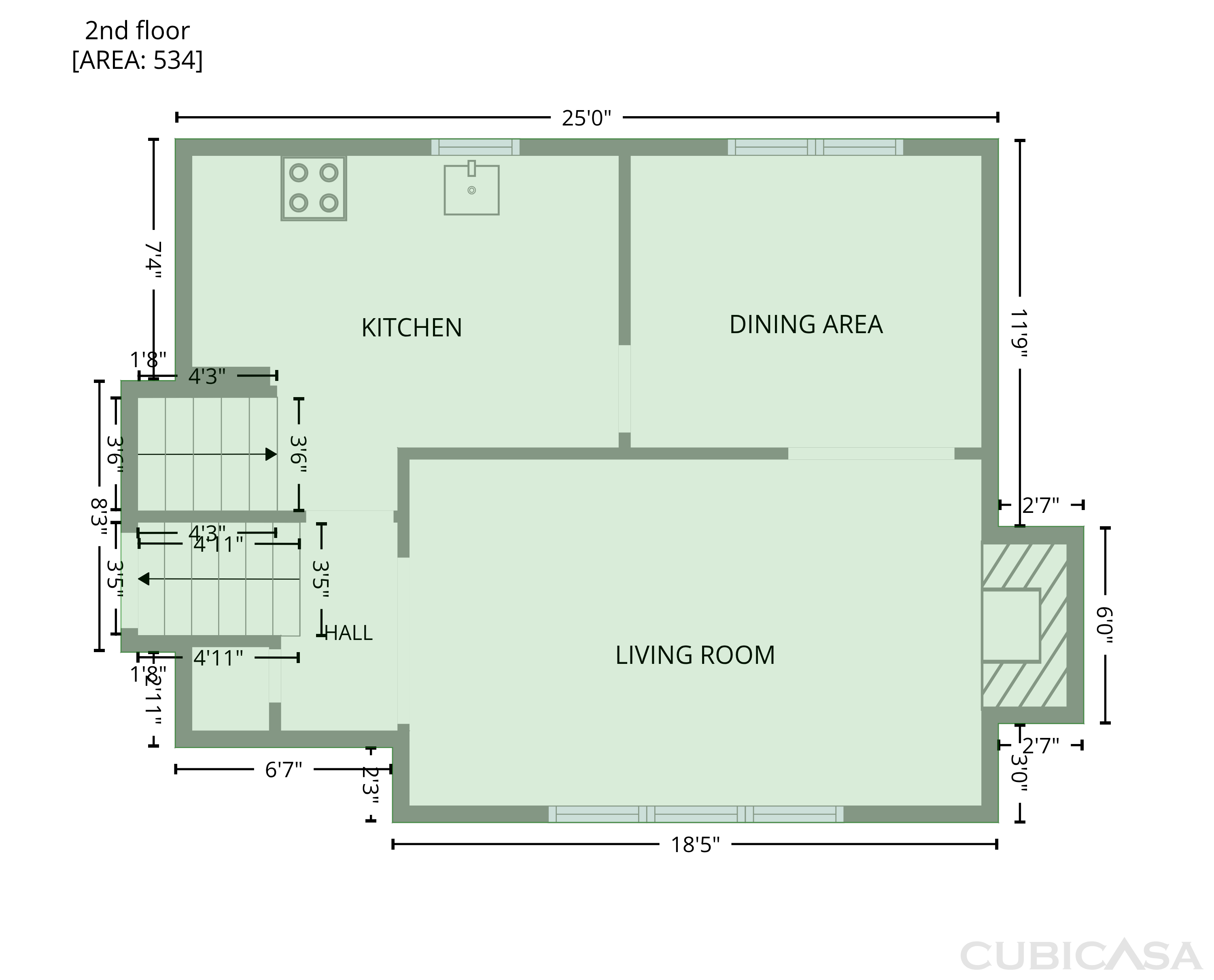 Second Floor of 1248 Christopher Cir, Rock Hill, SC