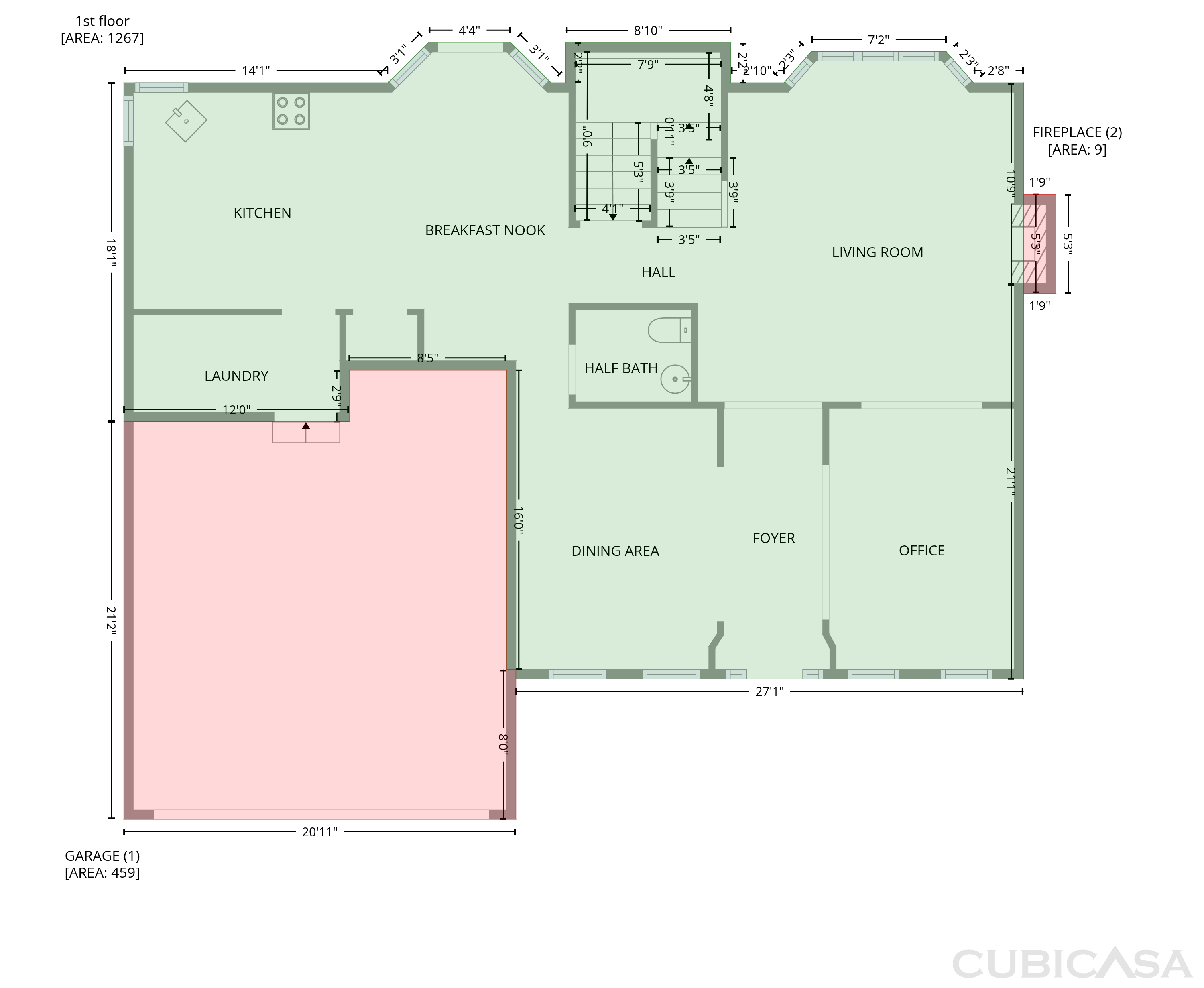 Second Floor of 819 Harding St, Saint Peters, MO