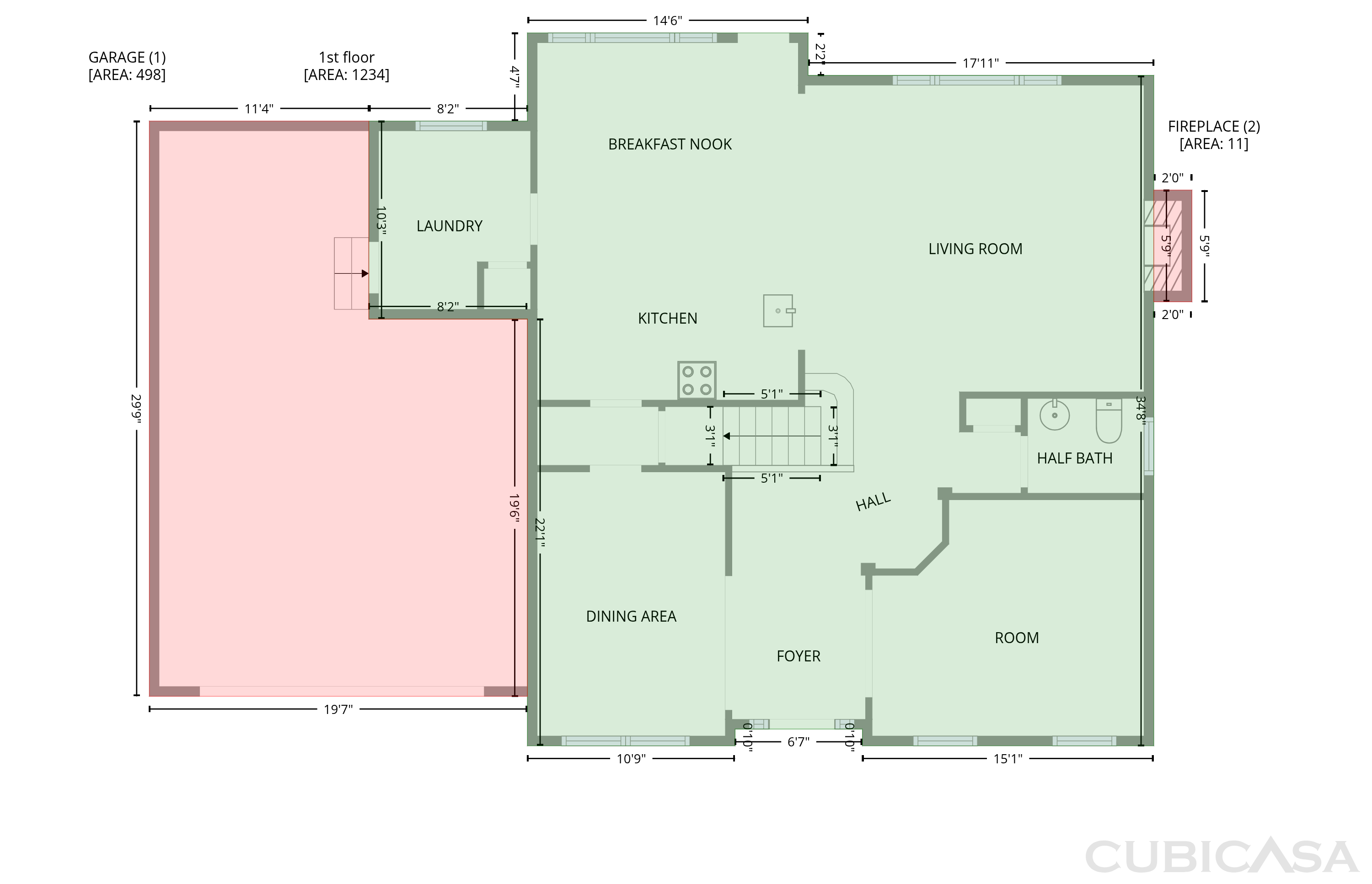 Main Floor of 110 Lyman Oak Ct, Fort Mill, SC