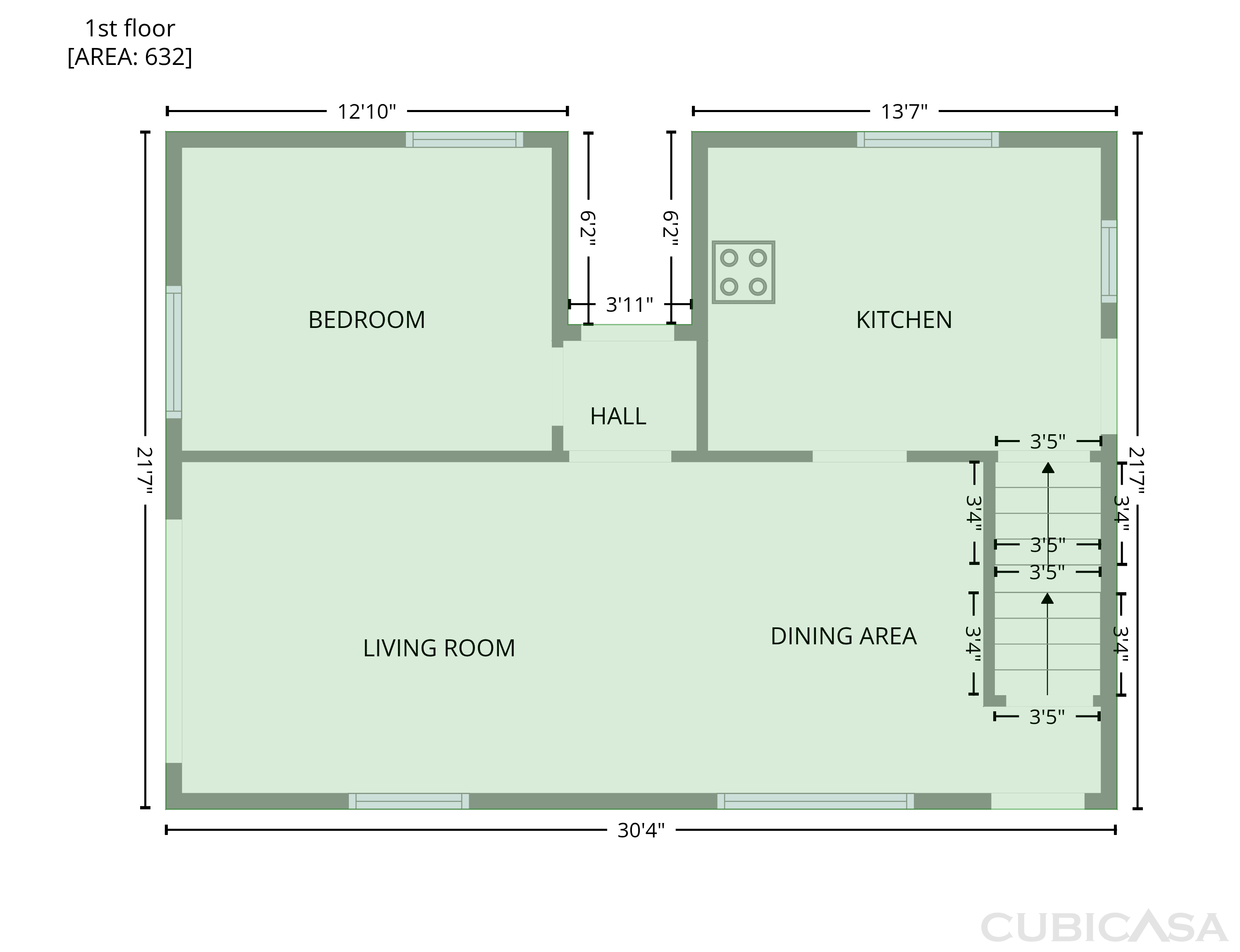 Second Floor of 2084 Hillview Rd, Mounds View, MN