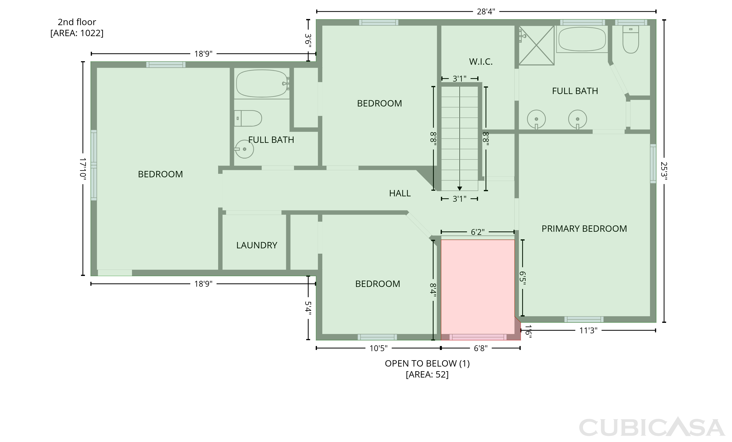 Second Floor of 3504 Wellsley Dr, Powder Springs, GA