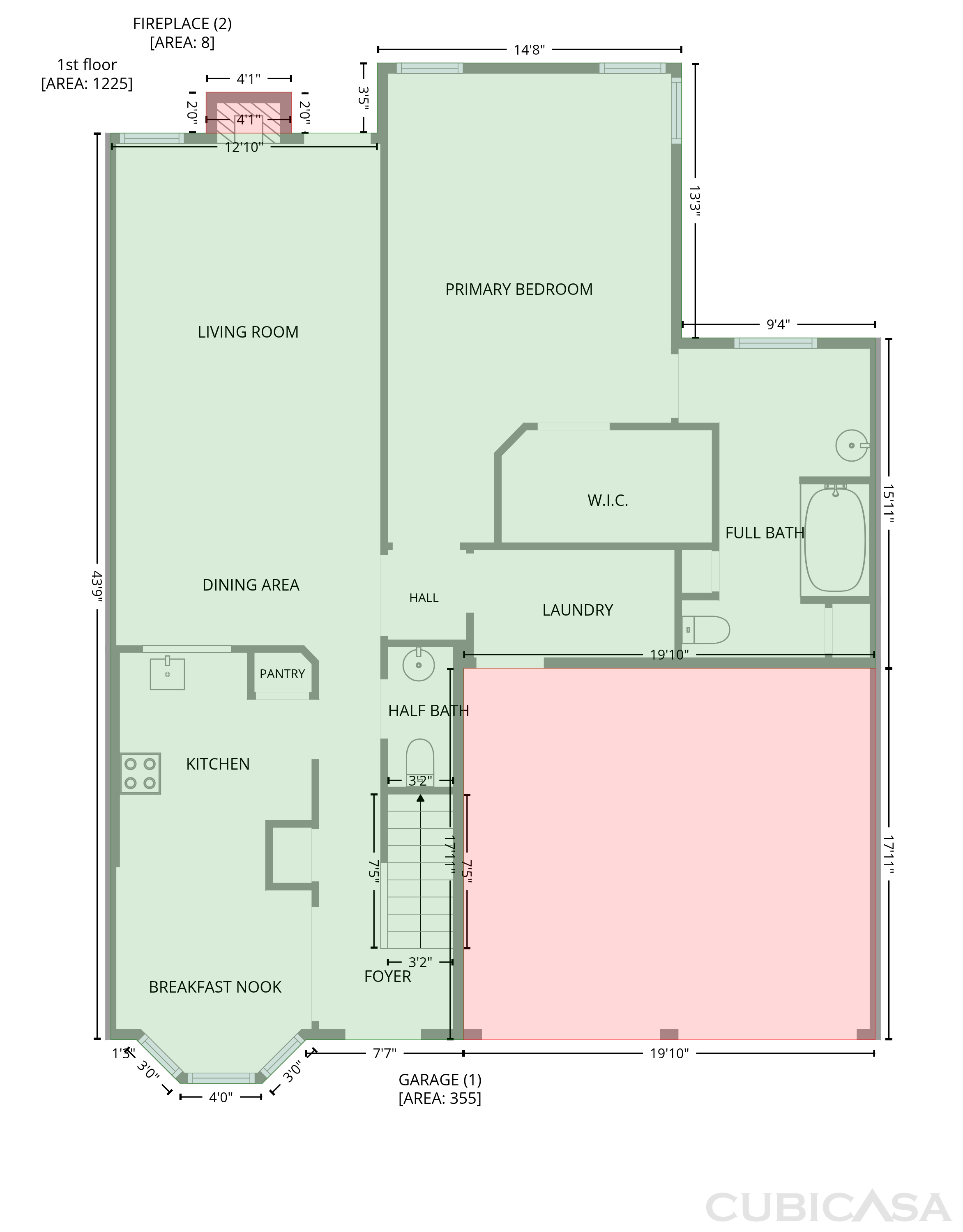 Main Floor of 9429 Shumacher Ave NW, Concord, NC