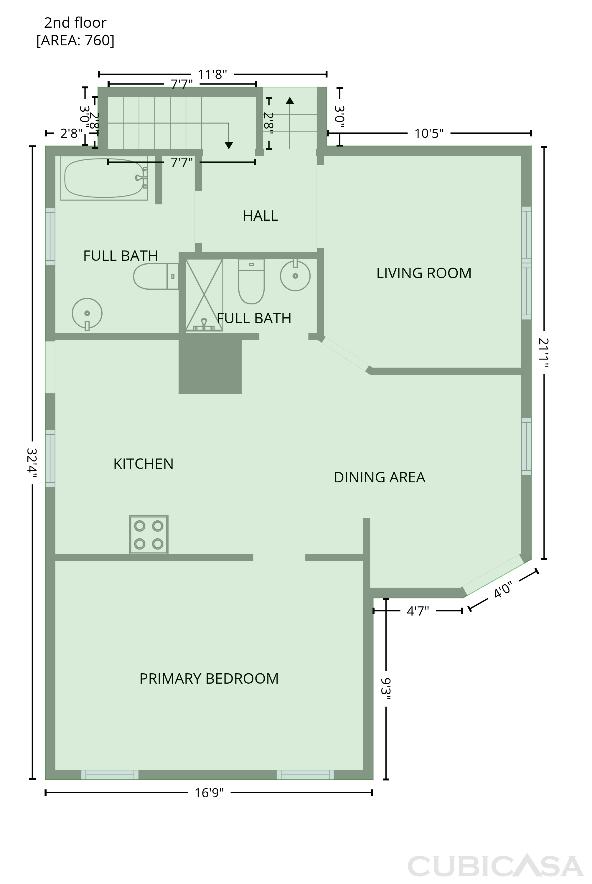 Second Floor of 146 Hayward St, Braintree, MA