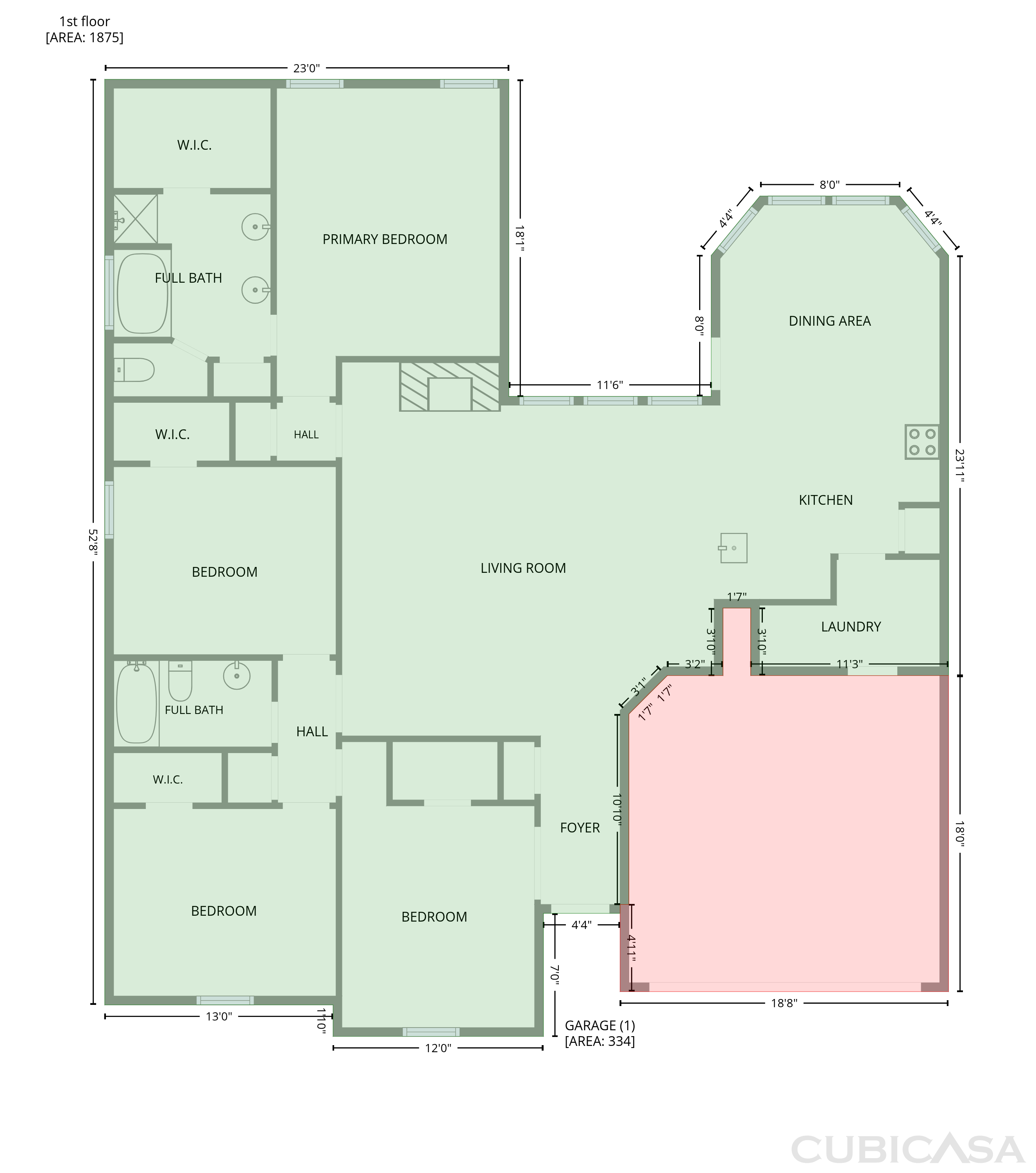 Main Floor of 14222 Man O War, San Antonio, TX