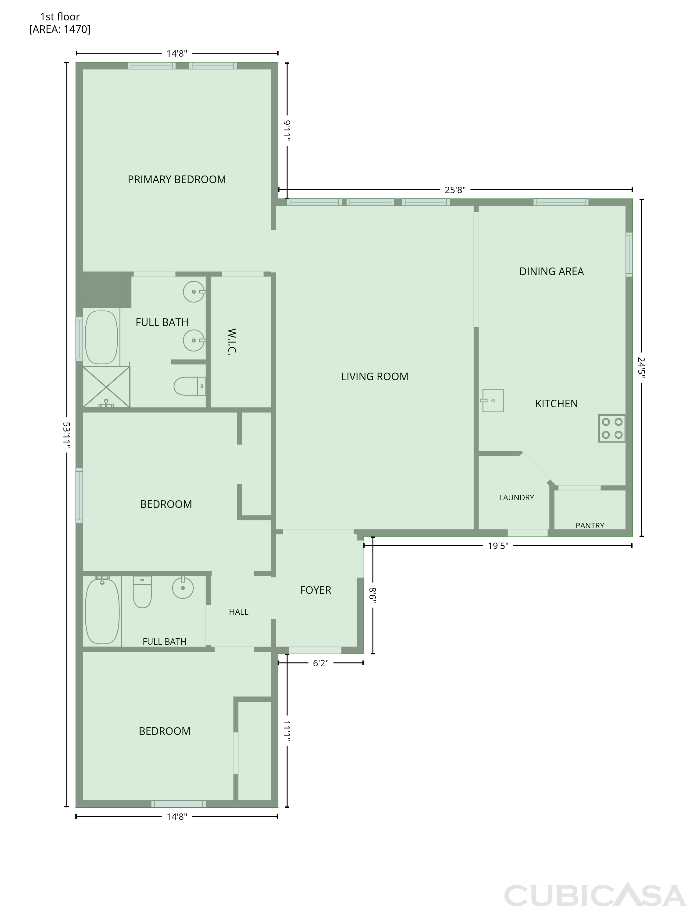 Main Floor of 7118 Sunrise Dr, Hitchcock, TX