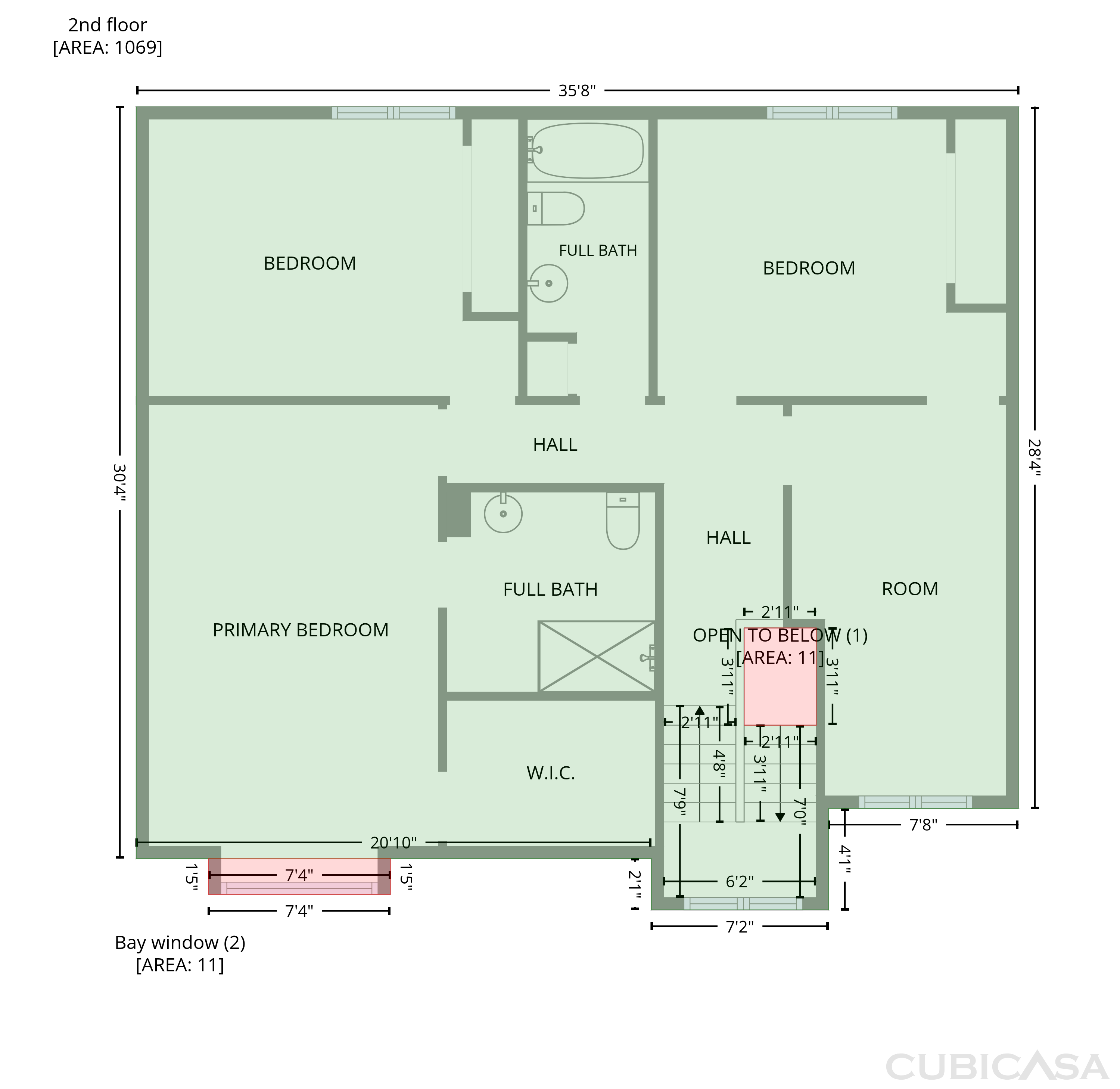 Second Floor of 7641 Germander Ln, Indianapolis, IN