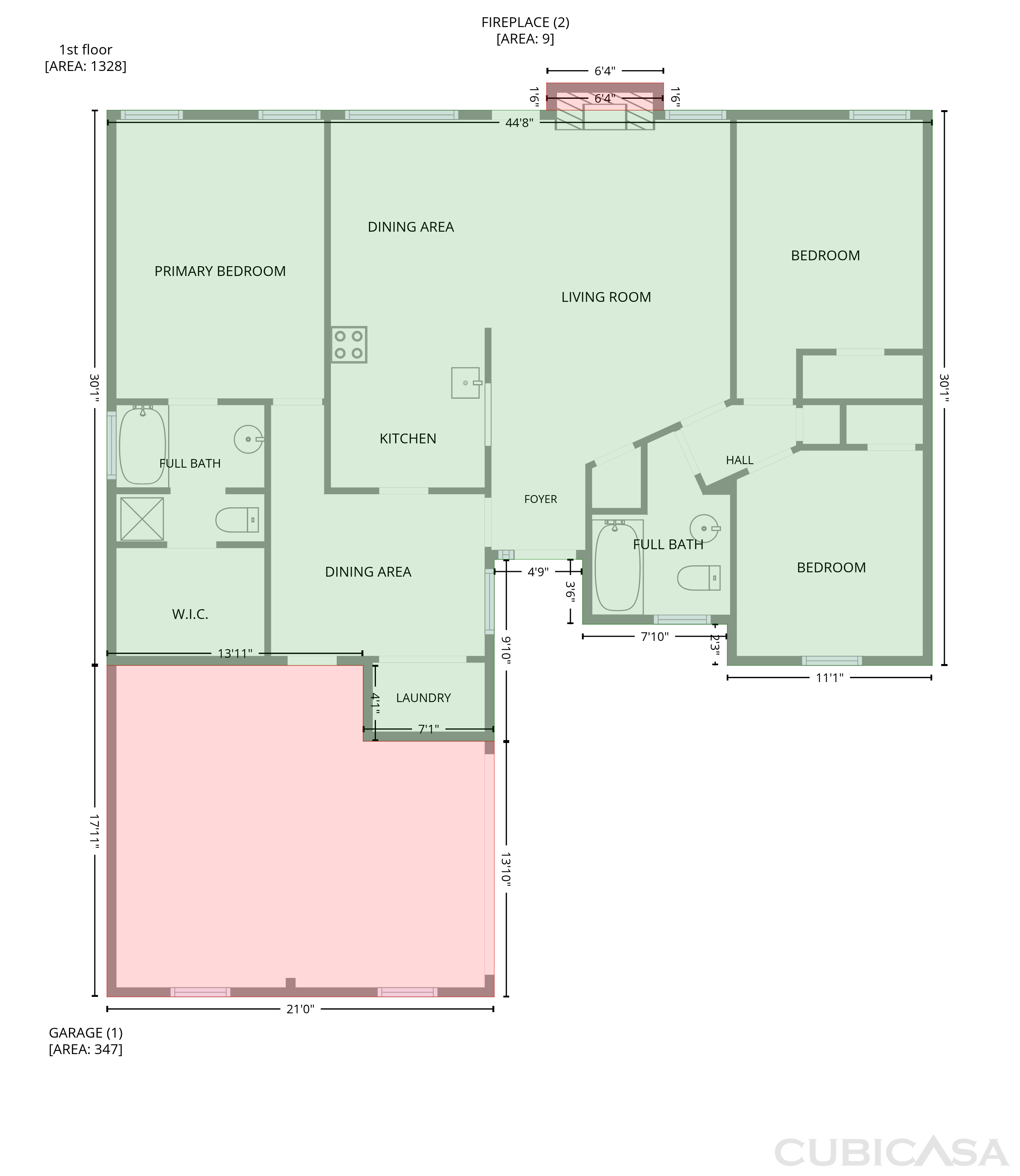 Main Floor of 105 Nanci Ct, Stockbridge, GA