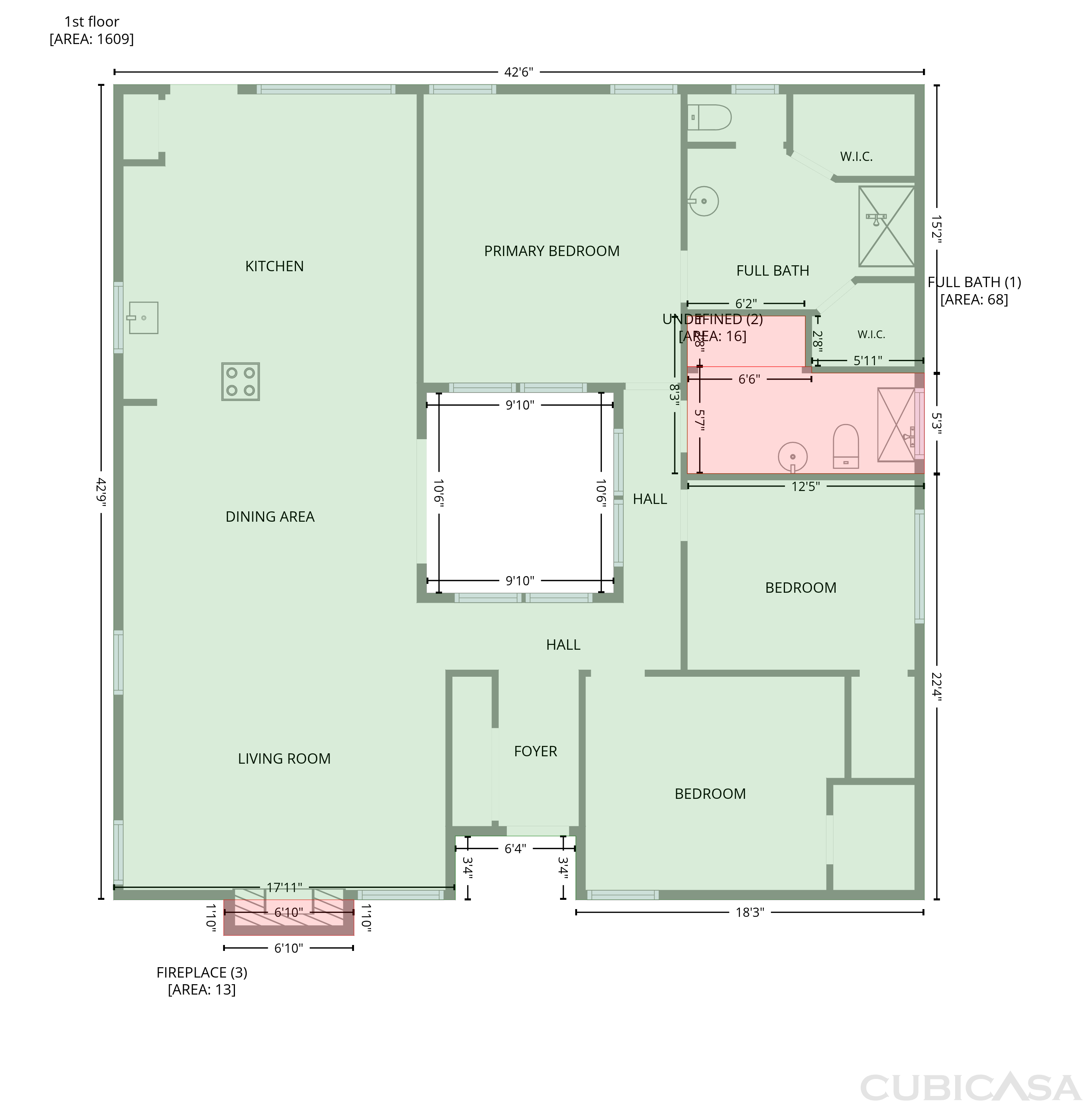 Main Floor of 15803 Dunmoor Dr, Houston, TX