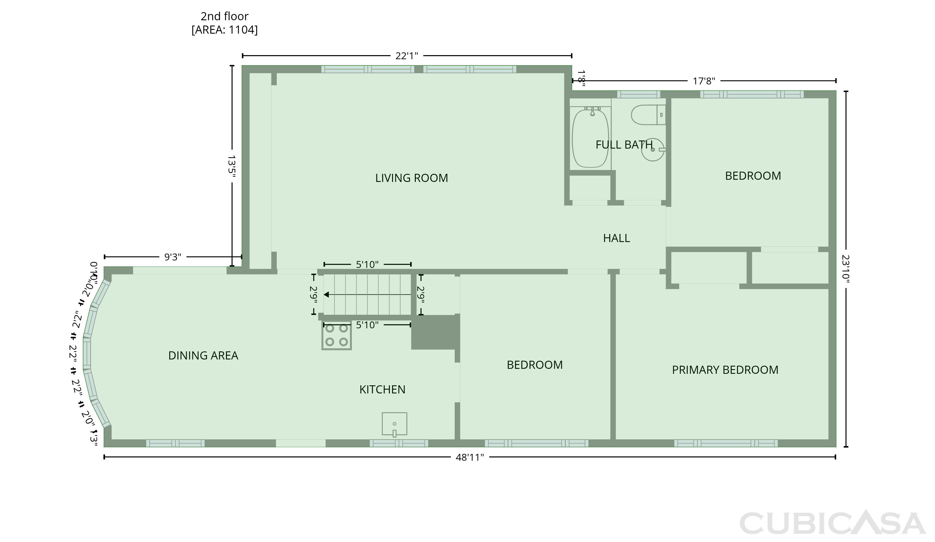 Second Floor of 1695 Abell St, Maplewood, MN