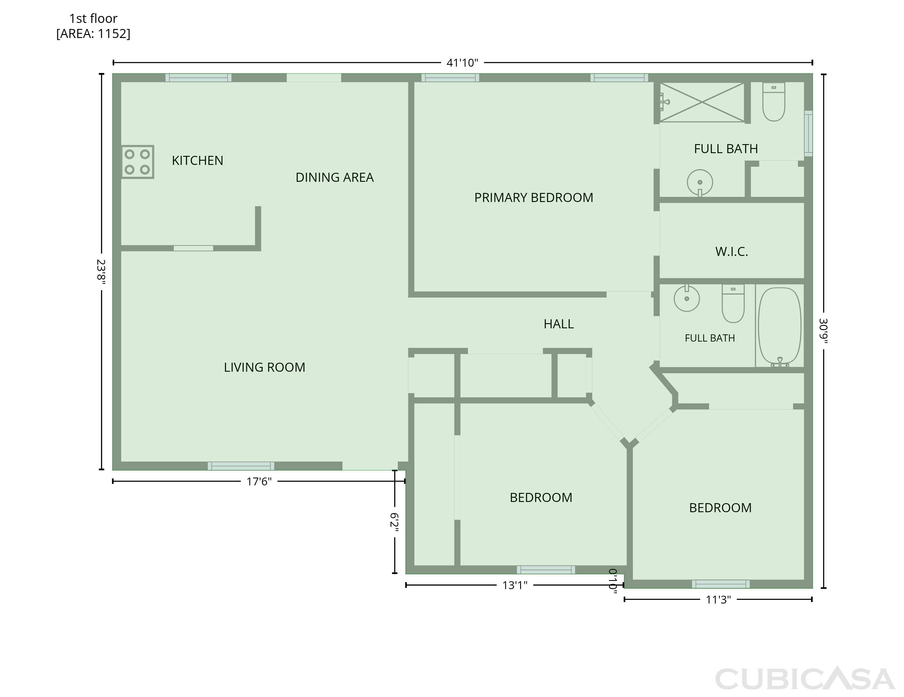 Main Floor of 7848 James Austin Rd, Willow Spring, NC