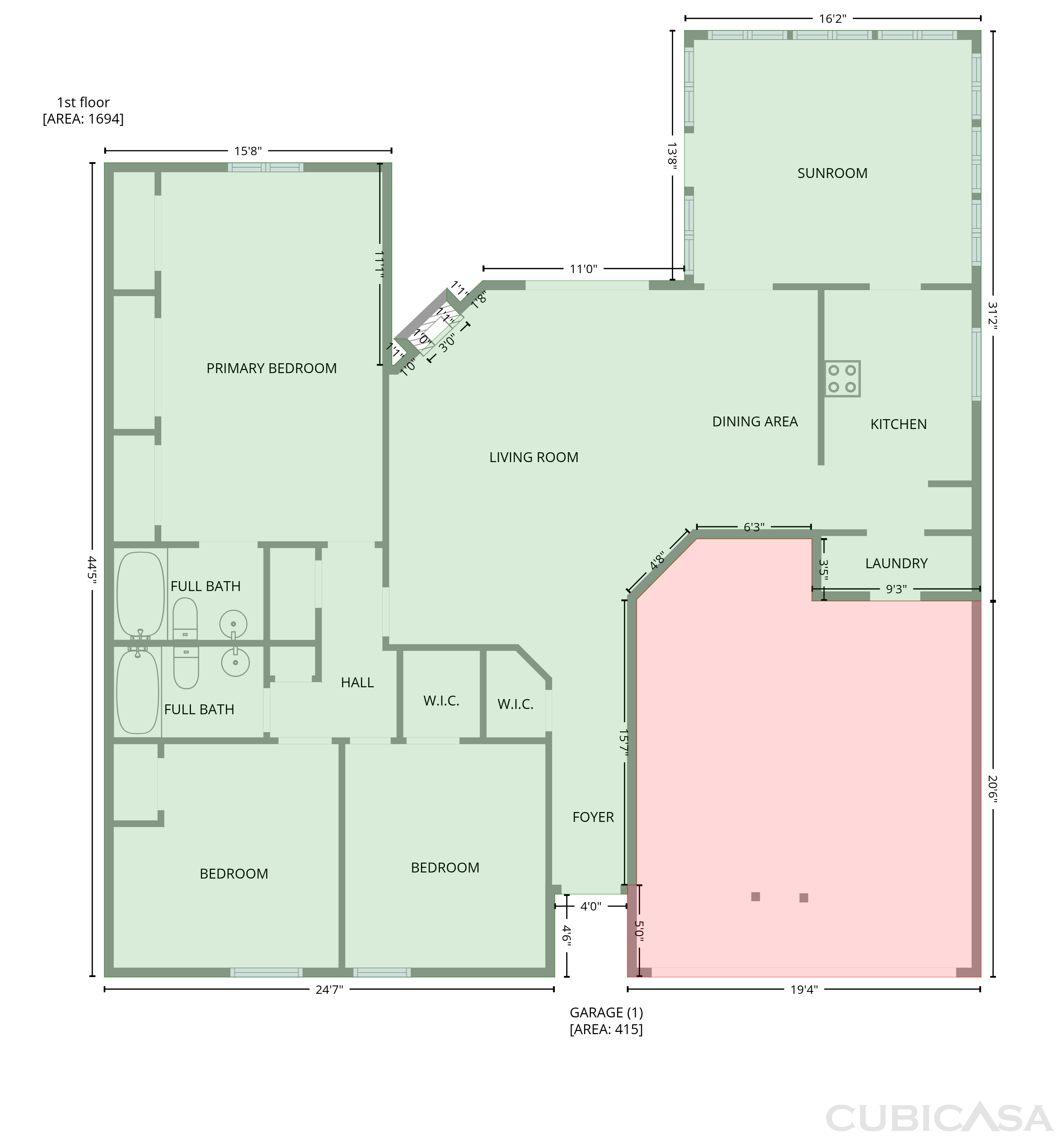 Main Floor of 1713 Steinburg Ln, Fort Worth, TX