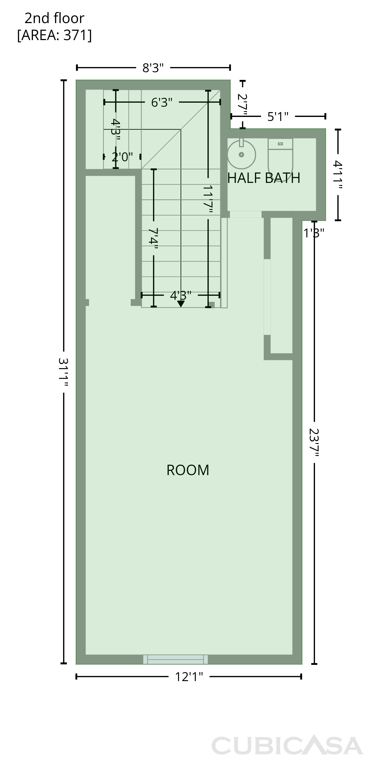 Third Floor of 108 Legend Creek Dr, Canton, GA