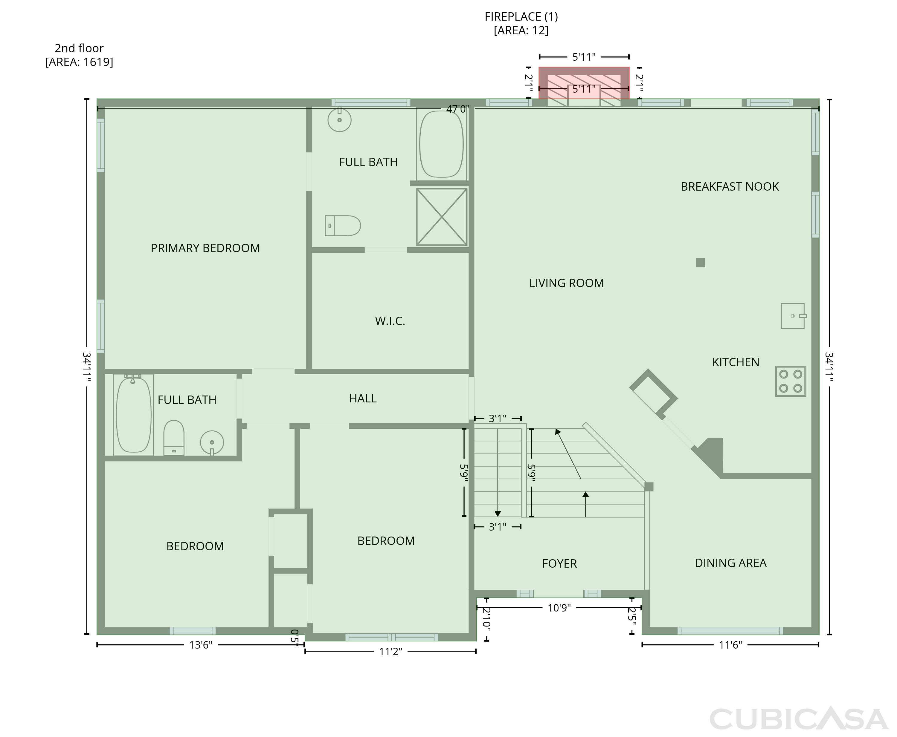 Second Floor of 4067 Lions Gate, Douglasville, GA