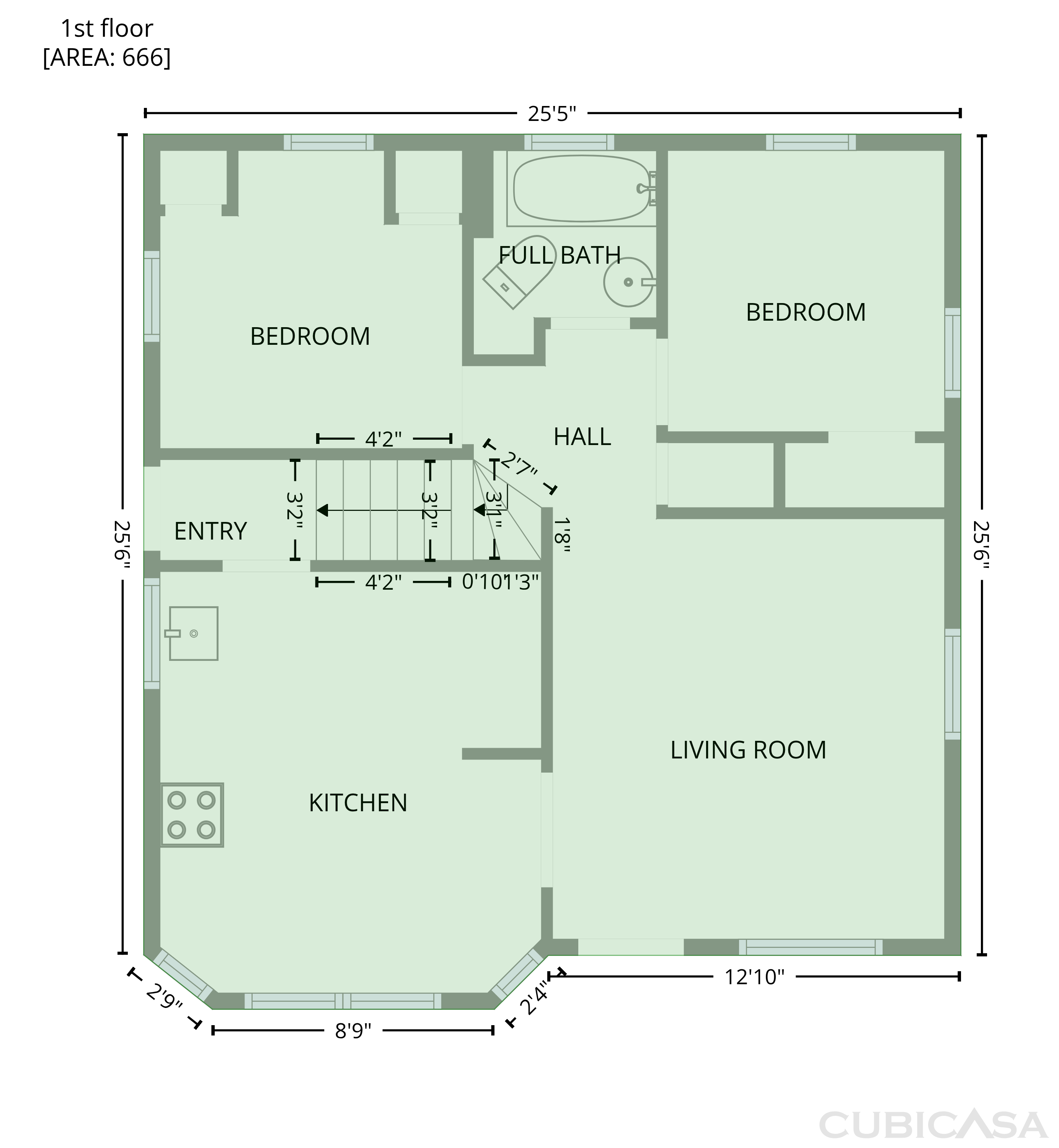Second Floor of 492 Algene St, Lake Orion, MI