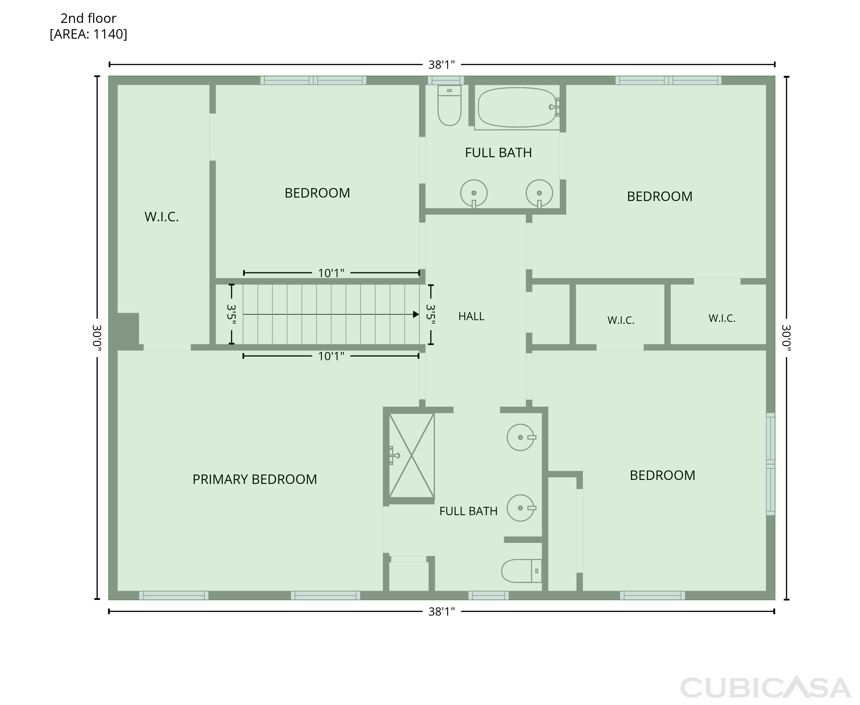 Second Floor of 6411 Bayonne Dr, Spring, TX