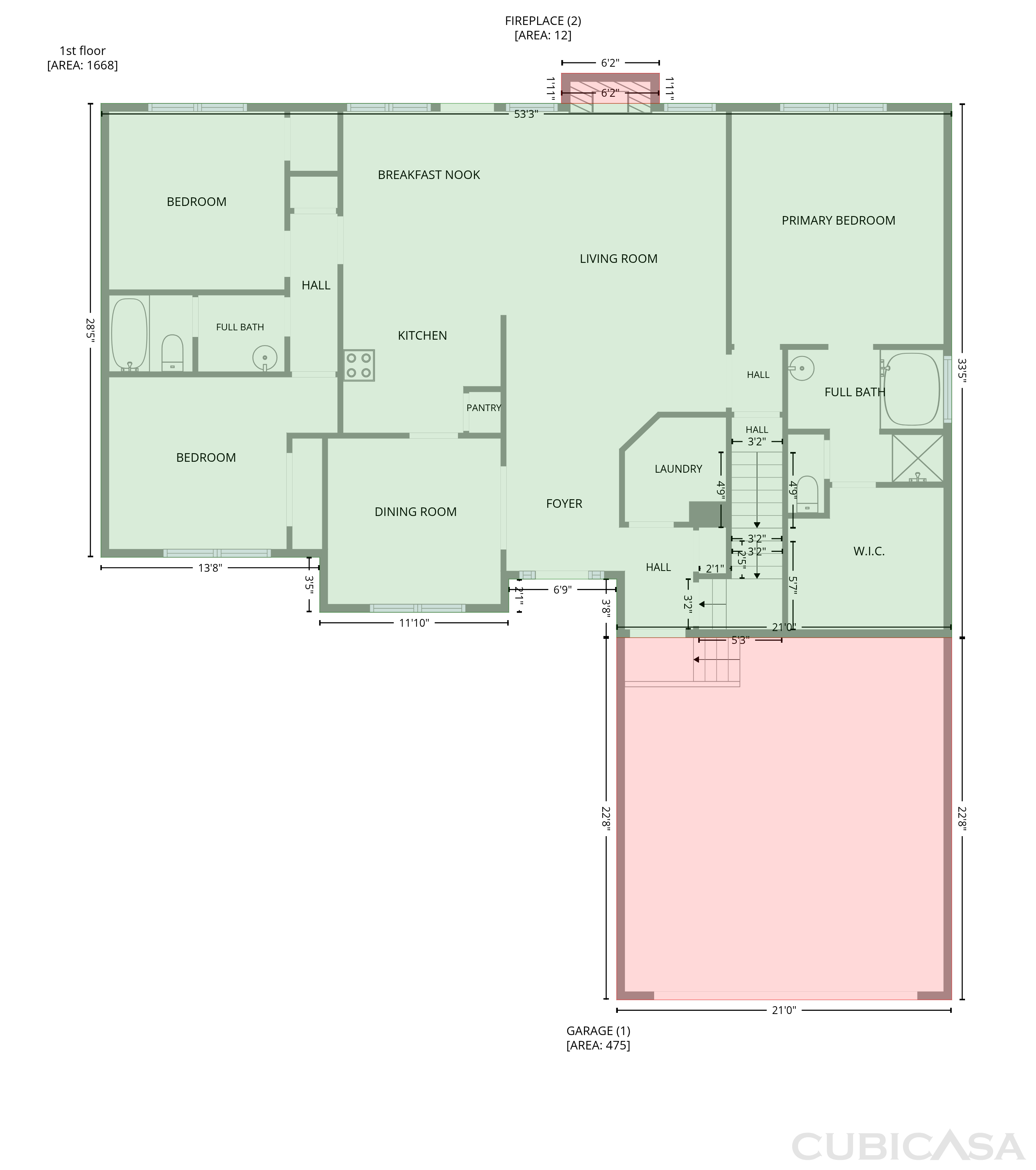 Second Floor of 8230 Mossybrook Ln, Douglasville, GA