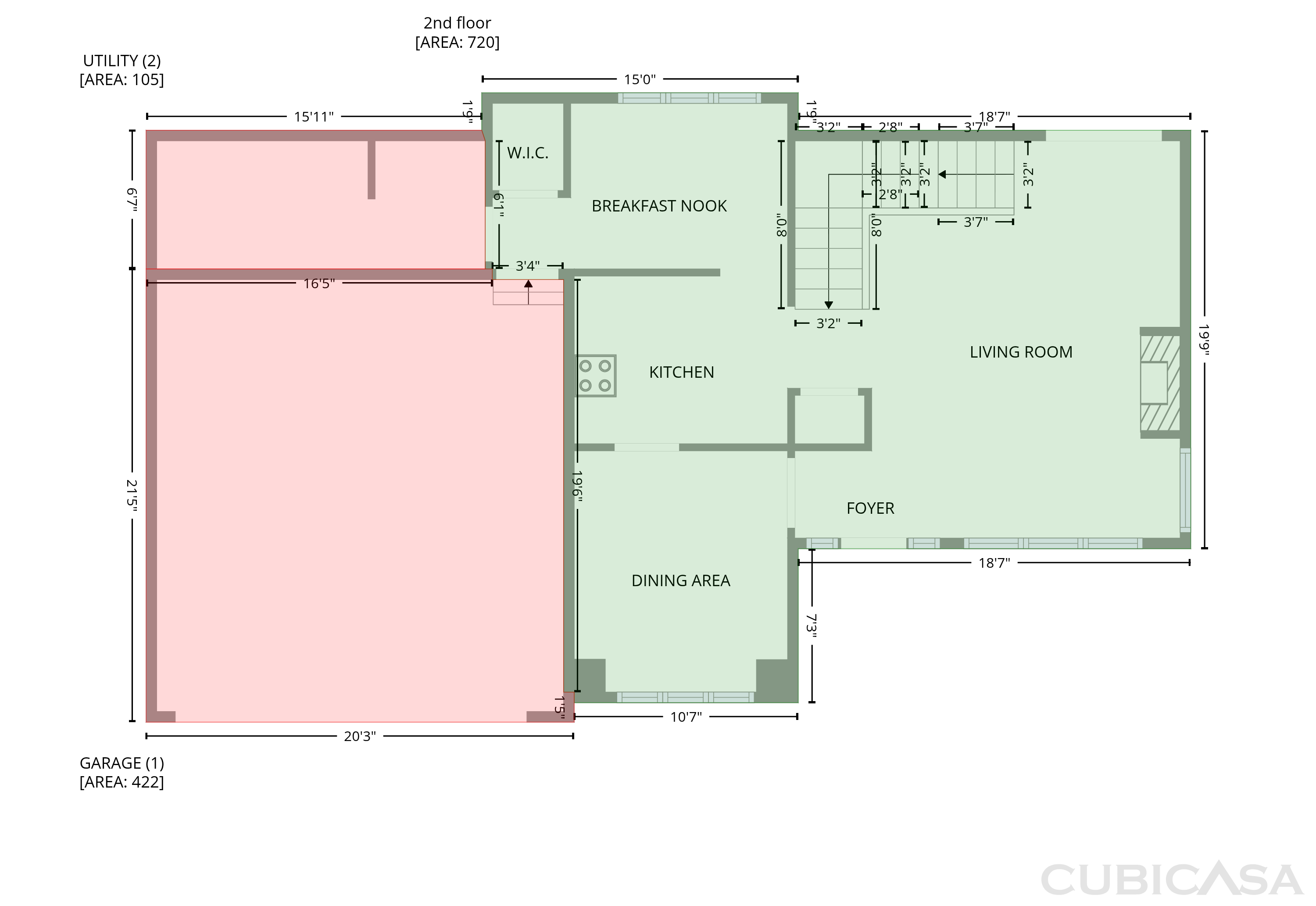Second Floor of 6650 Riata Ct, Colorado Springs, CO